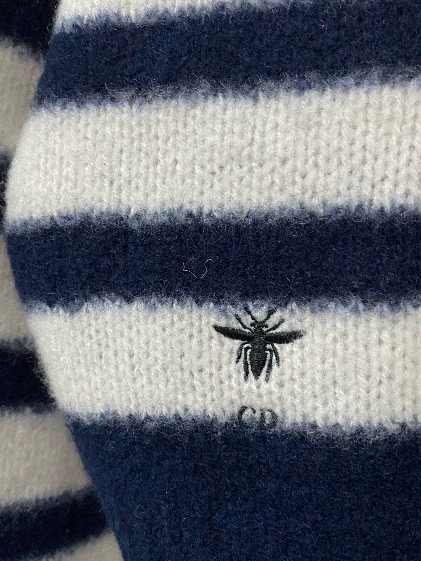 Dior Dior striped bee sweater 34 99new Size XS / US 0-2 / IT 36-38 - 5 Thumbnail