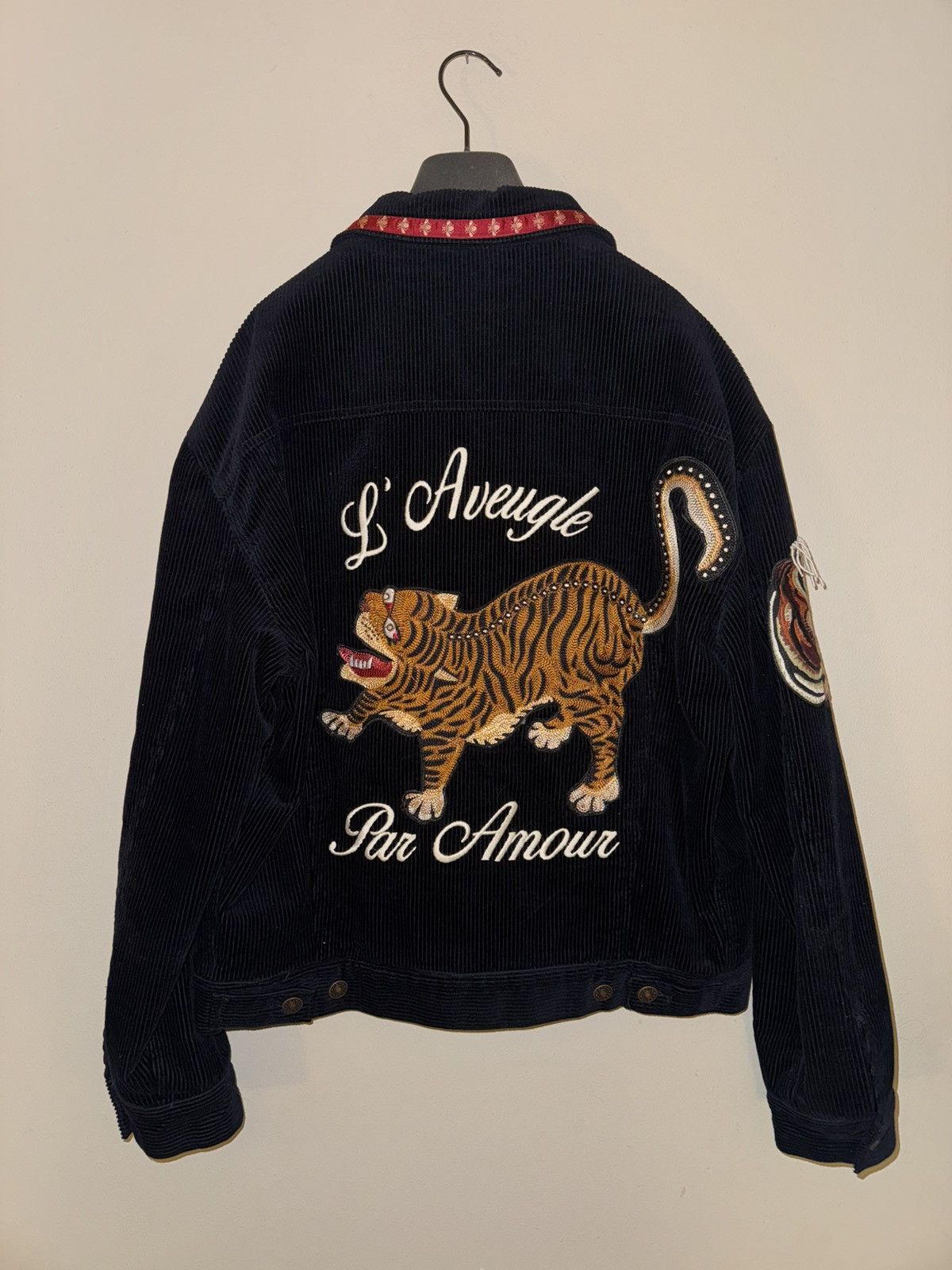Gucci L'Aveugle Par Amour corduroy jacket Size US S / EU 44-46 / 1 - 15 Thumbnail