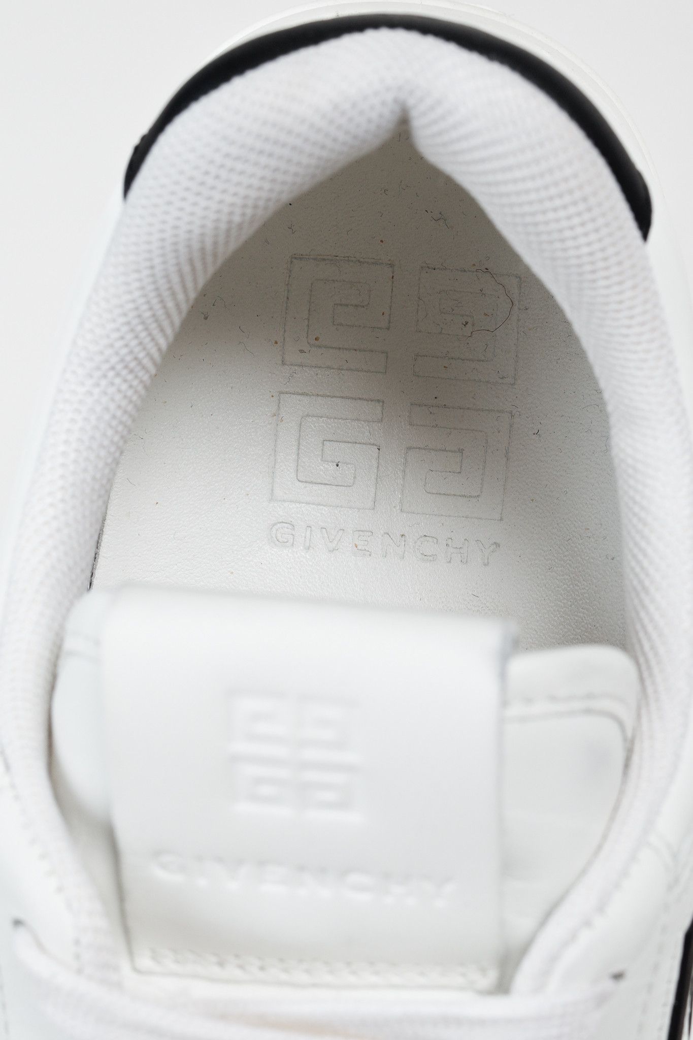 Givenchy Givenchy White & Black G4 Leather Sneakers Size US 6.5 / EU 39-40 - 11 Thumbnail