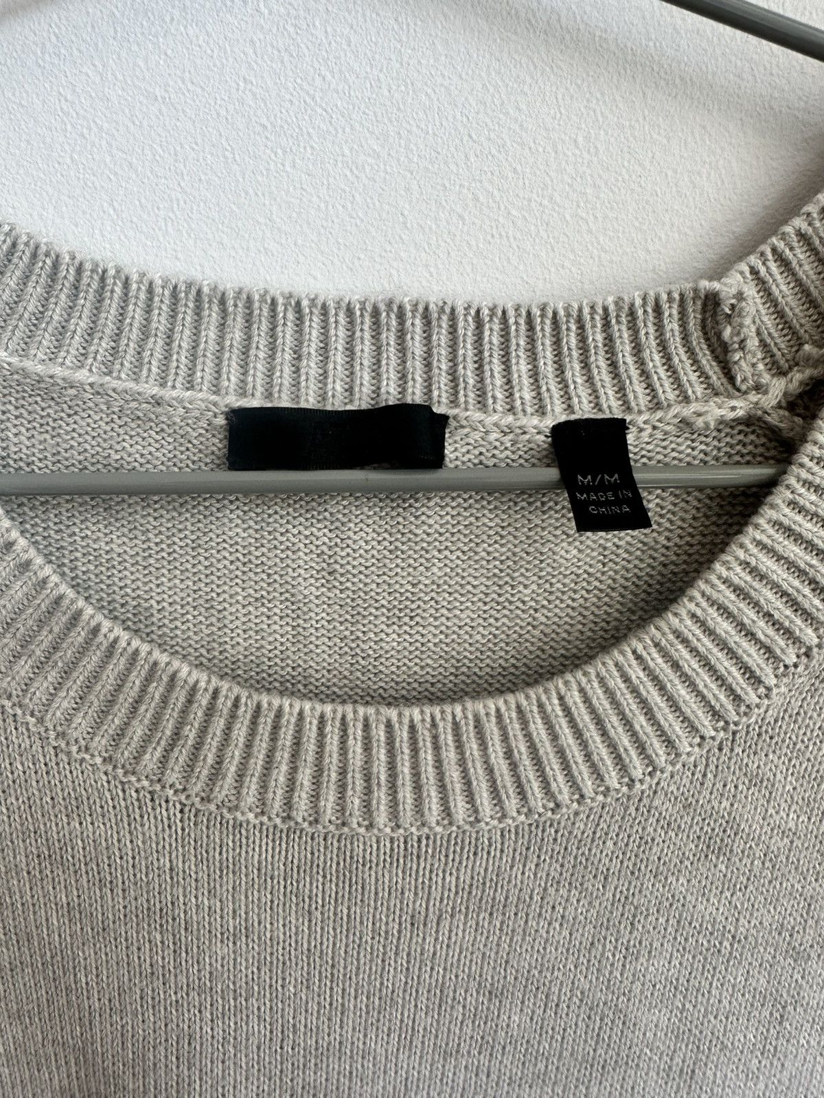 ATM Anthony Thomas Melillo Cashmere Cotton Raglan Sleeve Knit Size US M / EU 48-50 / 2 - 2 Thumbnail