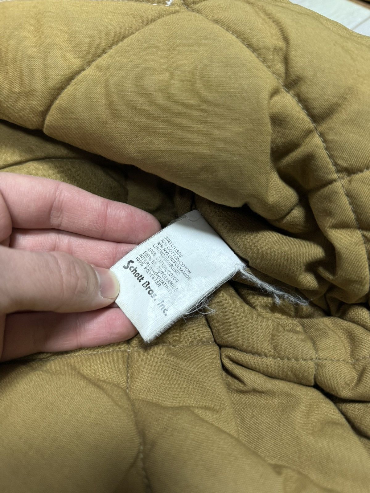 Schott Schott vintage faded bomber jacket military USA Size US M / EU 48-50 / 2 - 6 Thumbnail