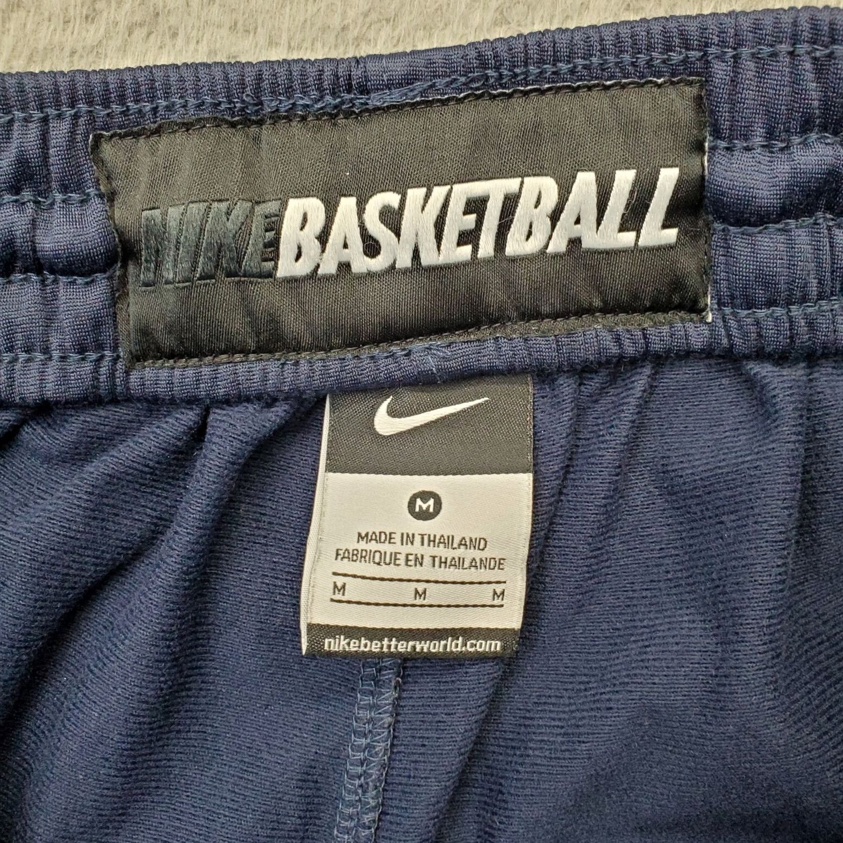 Nike Nike Basketball Performance Sweatpants Men M Multi Striped Activewear Drawstring Size US 31 - 7 Thumbnail