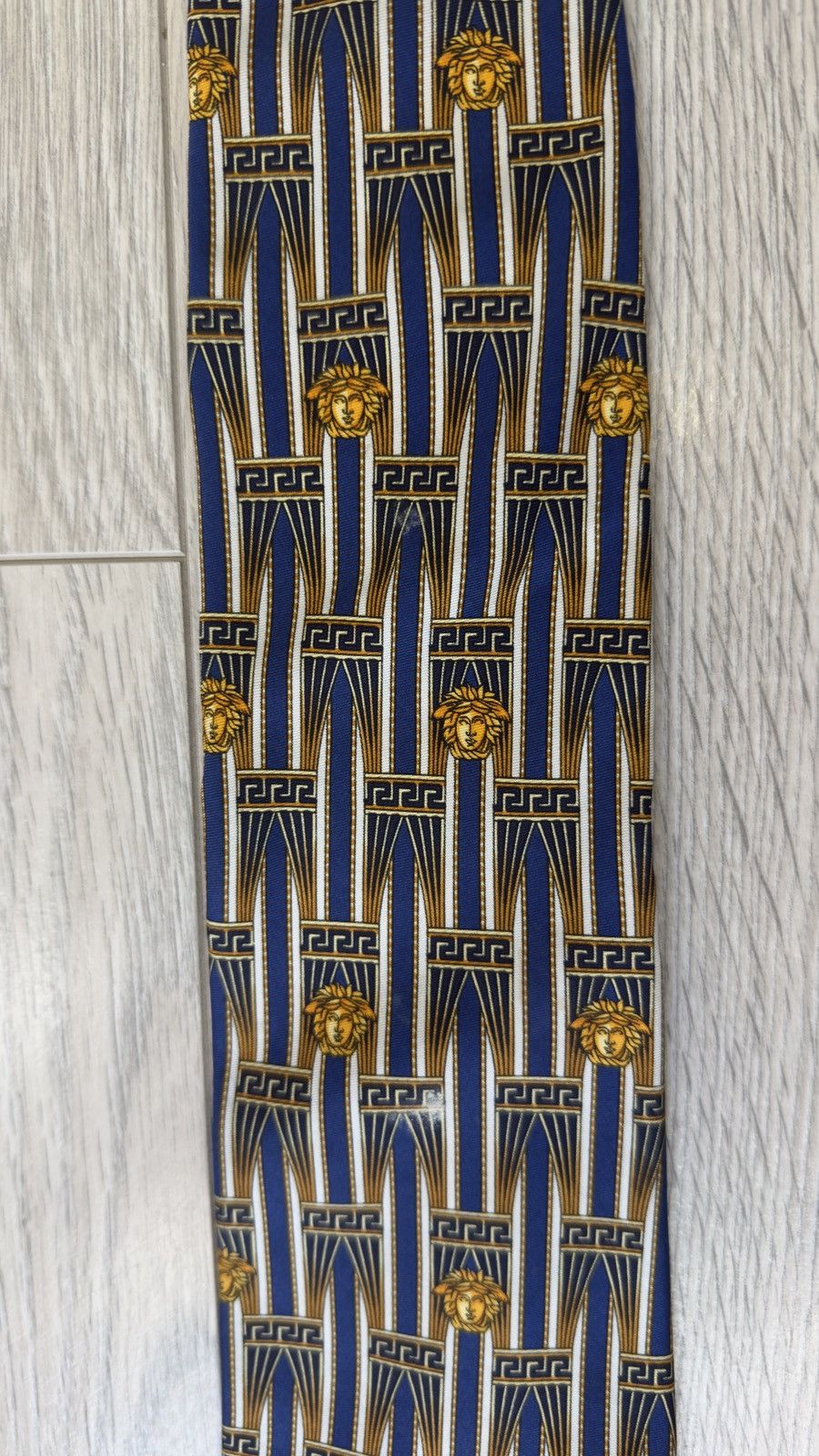 Versace Gianni Versace Vintage Silk Medusa Tie Size ONE SIZE - 3 Thumbnail