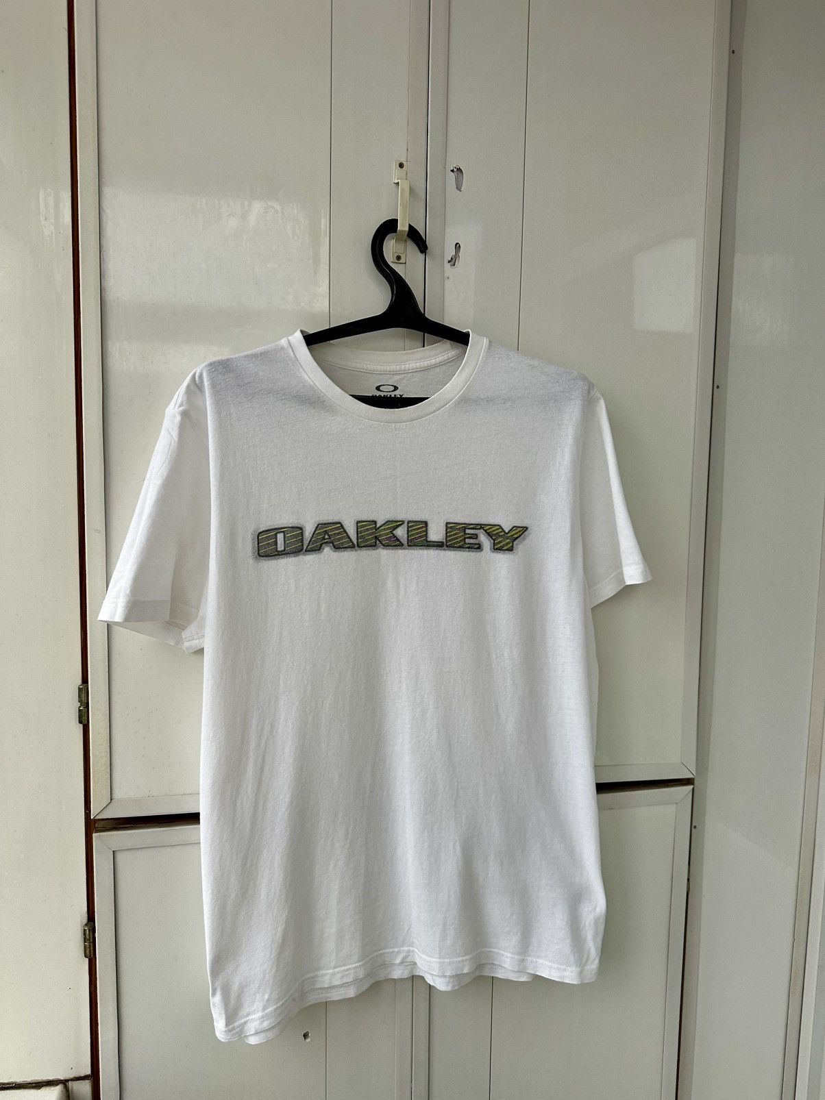 Oakley Vintage Oakley 3D Back Print T-shirt Size US L / EU 52-54 / 3 - 6 Thumbnail