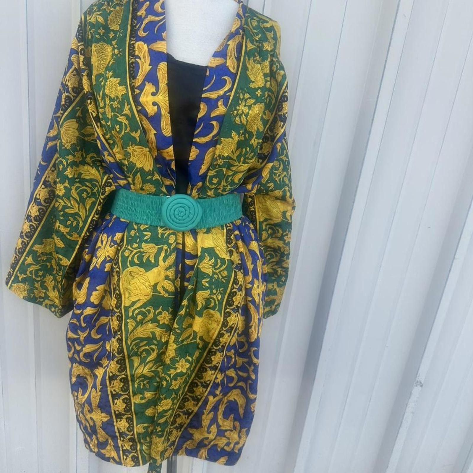 Other vintage Versace-inspired tunic top #boho #retro Size ONE SIZE - 1 Thumbnail