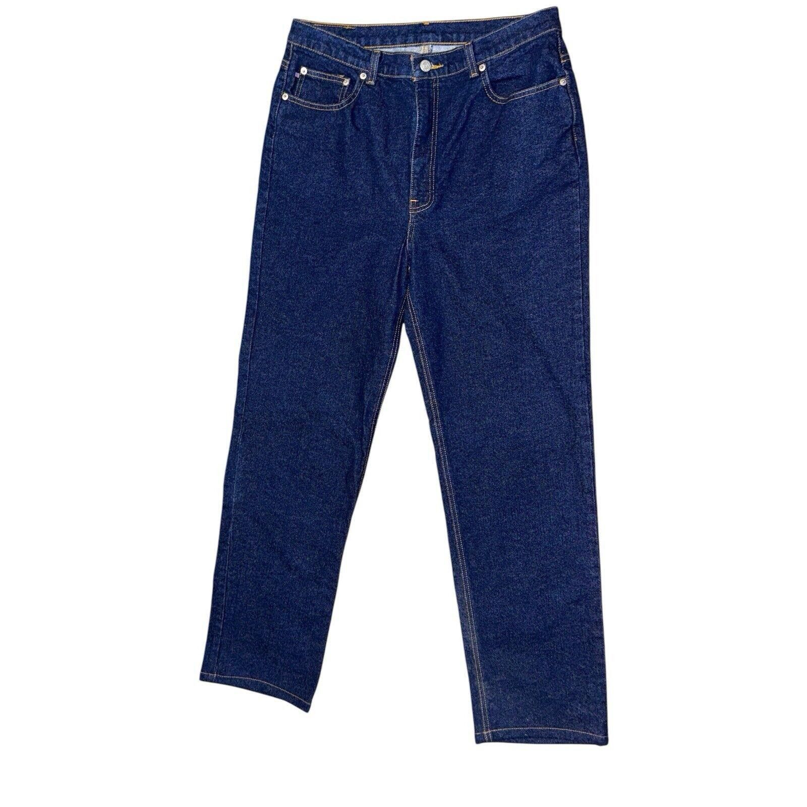 Polo Ralph Lauren Ralph Lauren Dark Wash Denim Blue Stretch Jeans Sz 14x31 Size 36" / US 14 / IT 50 - 2 Thumbnail
