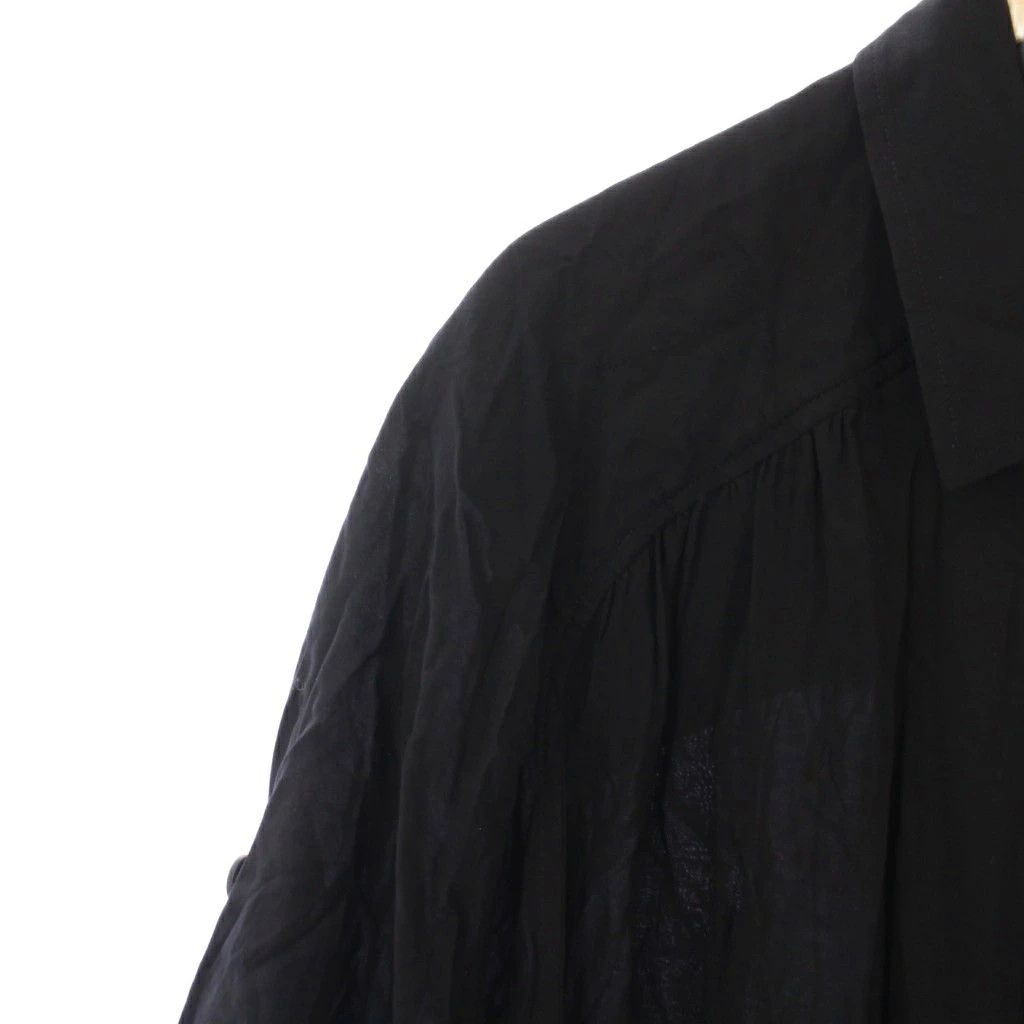 Yohji Yamamoto YOHJI YAMAMOTO POUR HOMME CELLULOSE LAWN SHORT SLEEVE DRESS Size US L / EU 52-54 / 3 - 4 Thumbnail
