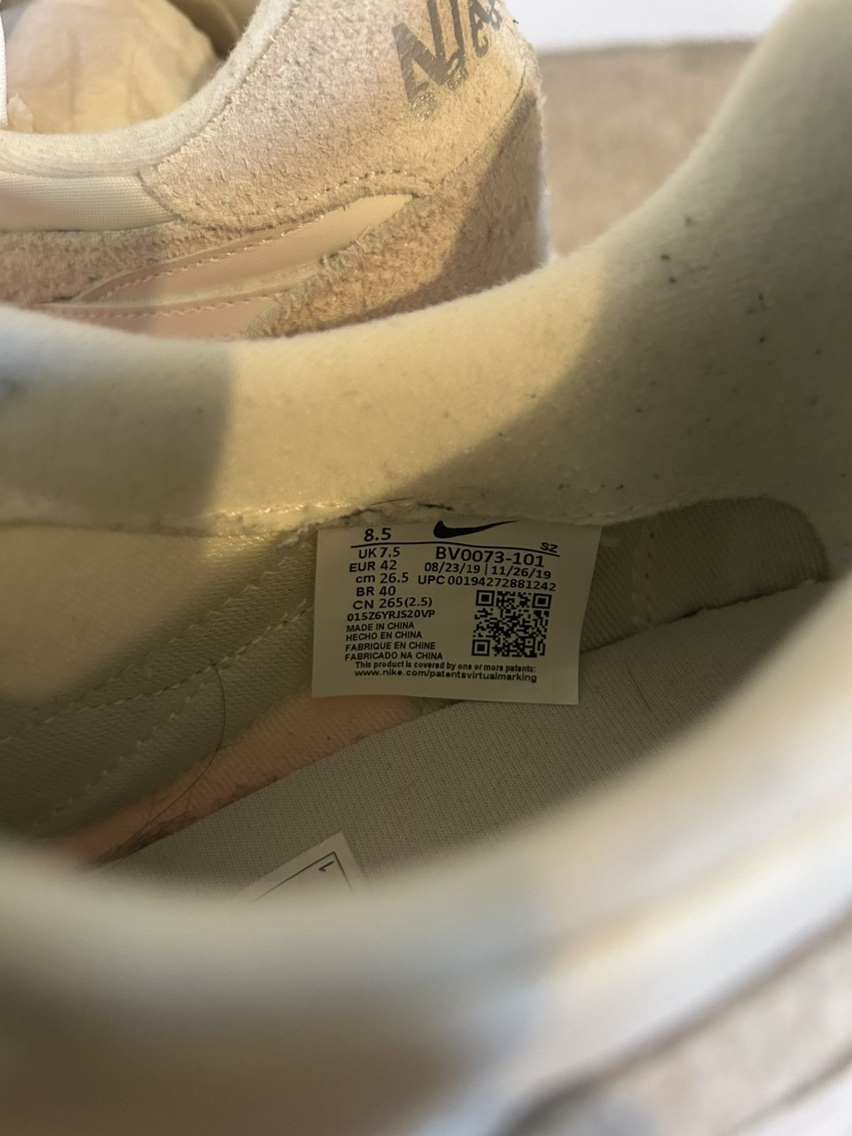 Nike × Sacai Nike x Sacai LD Waffle low White Size US 8.5 / EU 41-42 - 6 Thumbnail