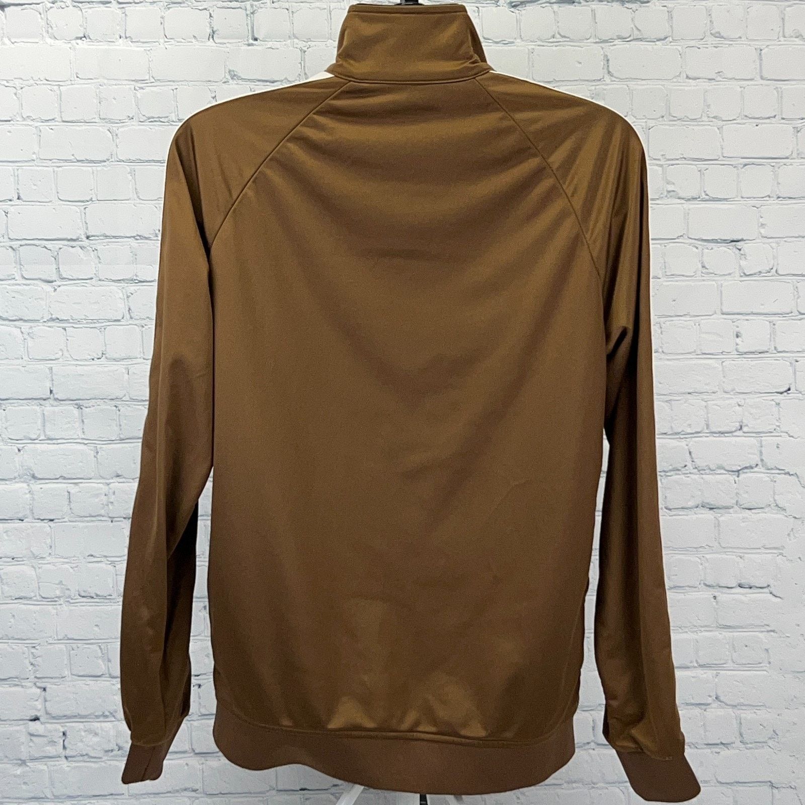 Kappa Kappa Track Jacket Logo Long Sleeve Full Zip Brown Womens XL Size XL / US 12-14 / IT 48-50 - 2 Thumbnail