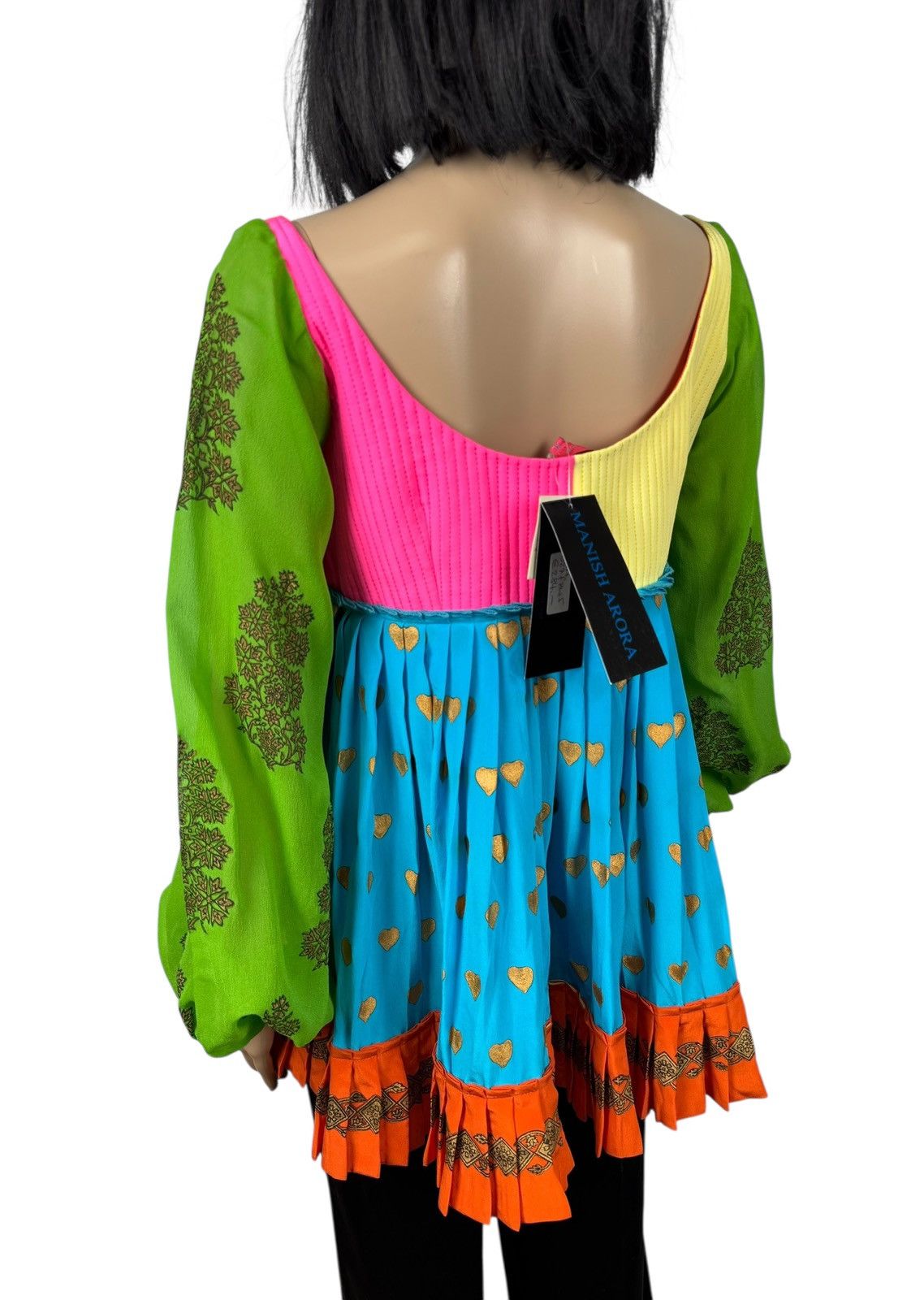 Manish Arora Manish Arora Silk Blouse Pleated Emblished Decor size XL Size XL / US 12-14 / IT 48-50 - 11 Thumbnail