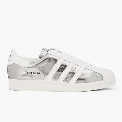 Adidas × Prada o1la1rc1a0724 Size: 9 US / 2EG321 Sneaker in Silver Size US 9 / EU 42 - 1 Thumbnail