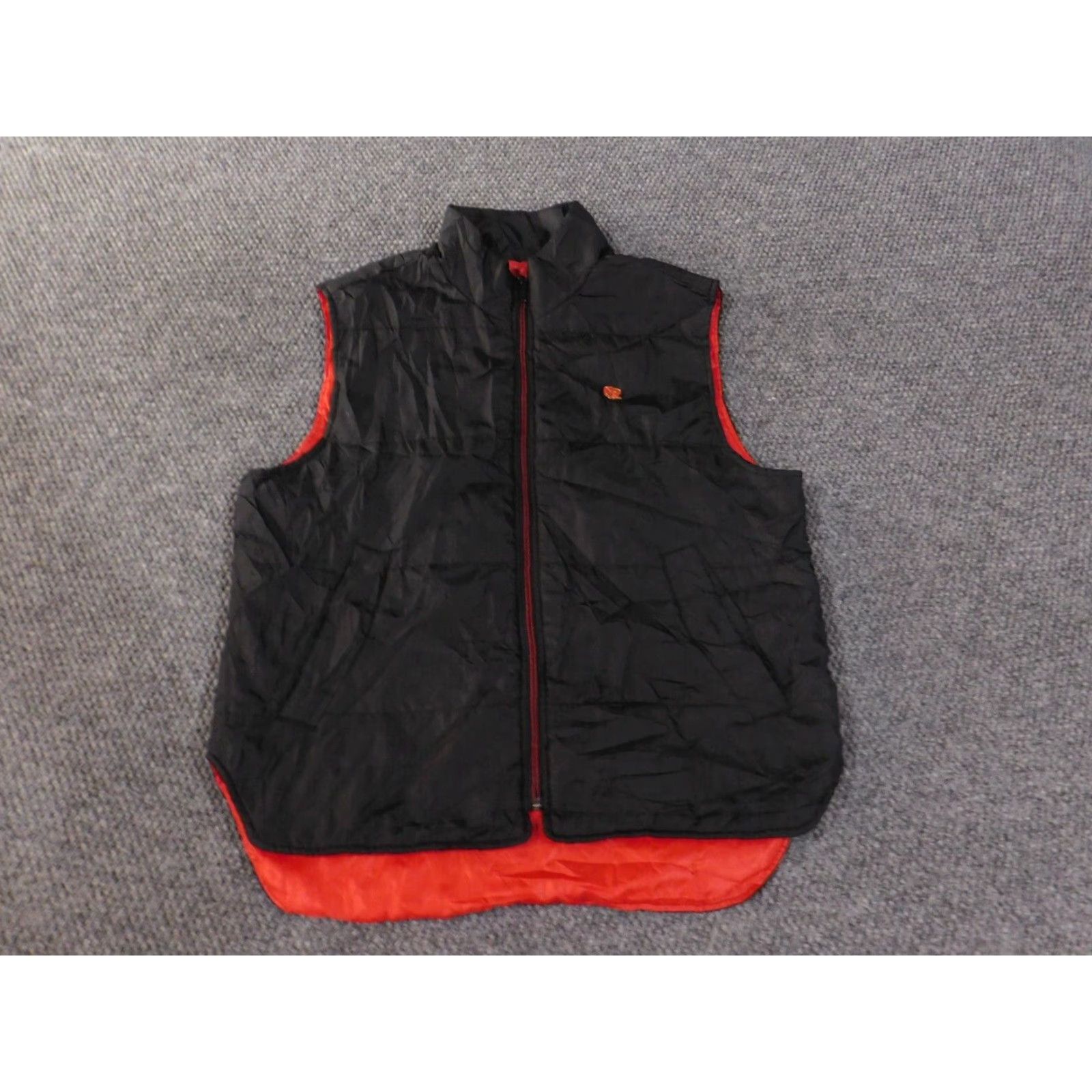 Rocawear Rocawear Vest Medium Mens Black Y2K Vintage Puffer Zip Hip-Hop Retro Jacket Coat Size US M / EU 48-50 / 2 - 2 Thumbnail