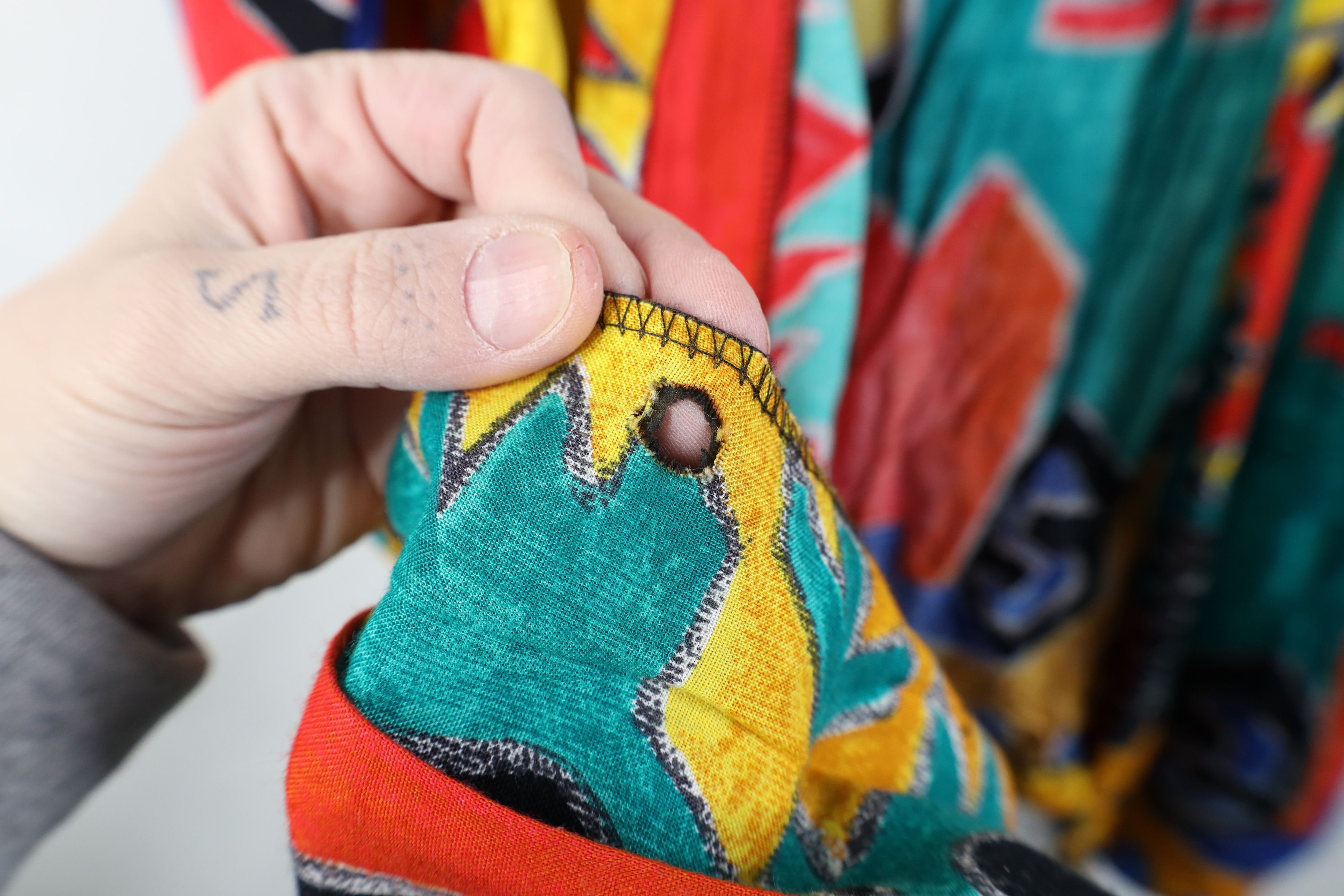 Vintage Vintage 90s Streetwear Southwestern Open Front Jacket Size 3XL / US 20-22 - 9 Thumbnail
