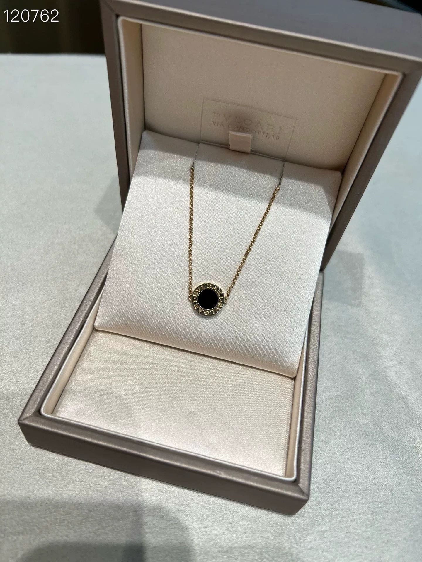 Bvlgari Bulgari Black Onyx Gold Bracelet Size ONE SIZE - 1 Thumbnail