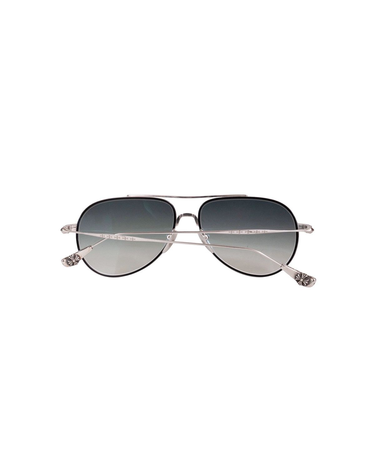 Chrome Hearts Chrome Hearts « BONE PRONE V » Sunglasses Silver Size ONE SIZE - 4 Thumbnail