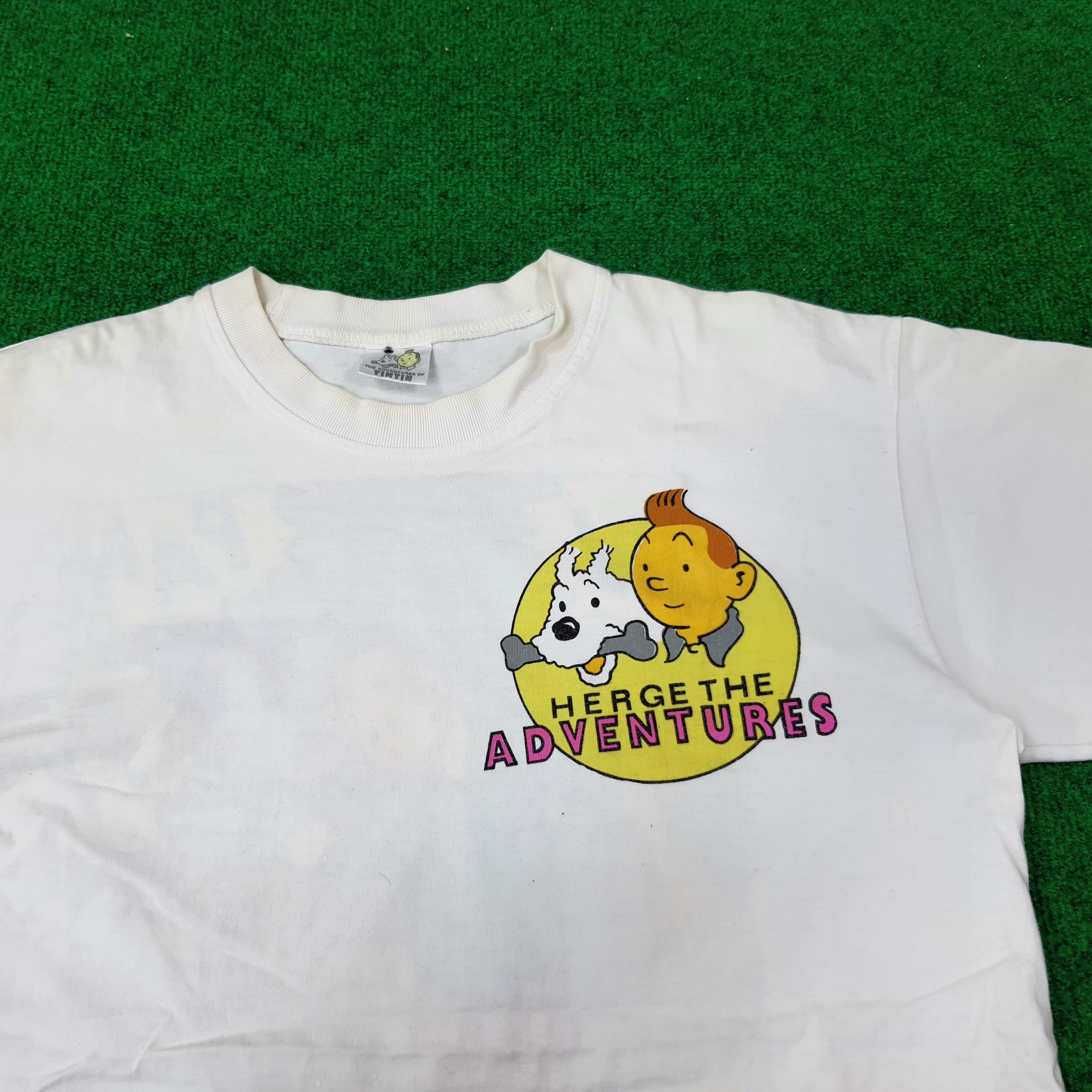 Vintage Vintage Adventure of TinTin and the Picaros Tshirt C249N73 Size US M / EU 48-50 / 2 - 4 Thumbnail