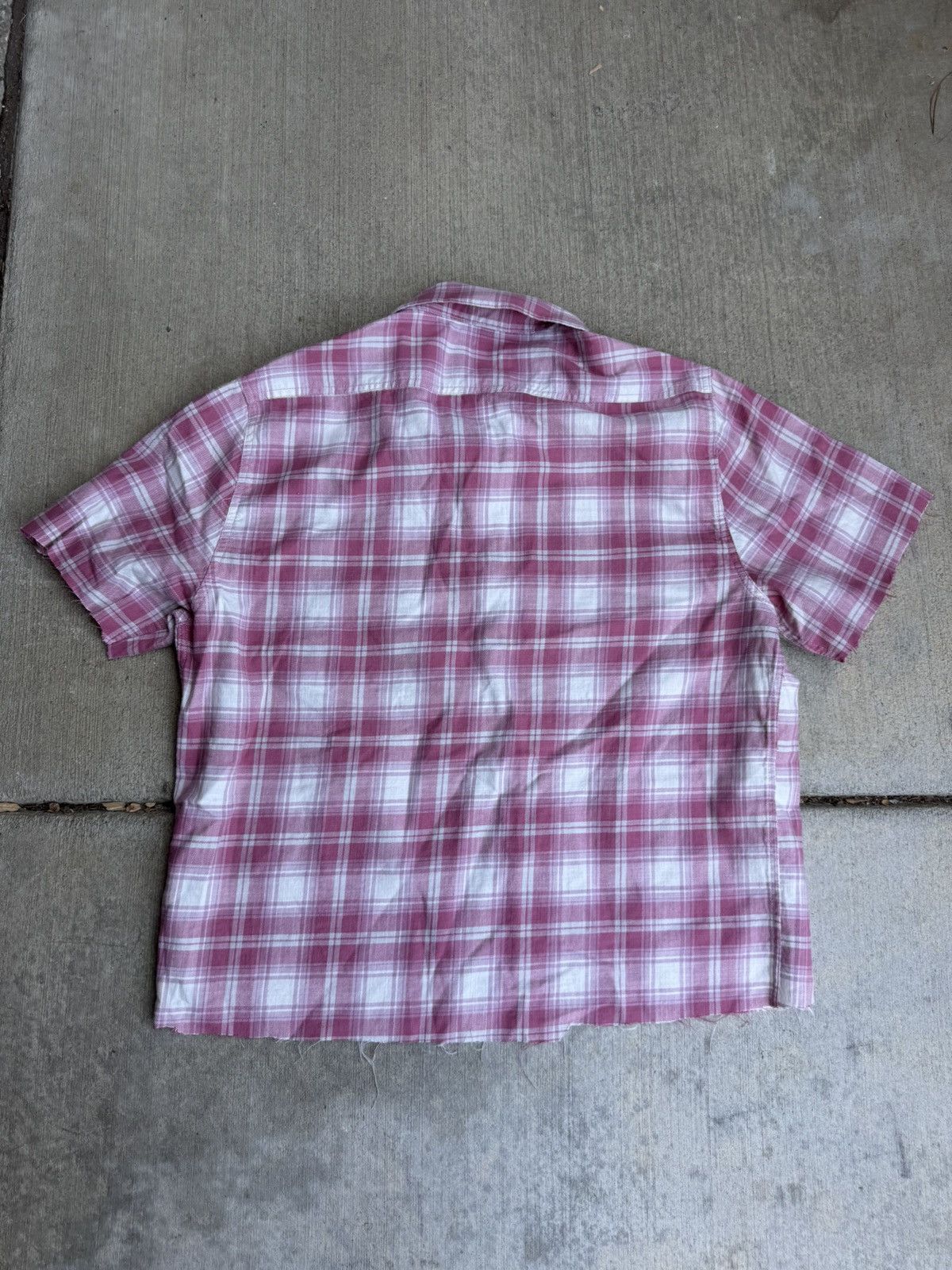 Vintage Pink button up shirt Size US L / EU 52-54 / 3 - 2 Thumbnail
