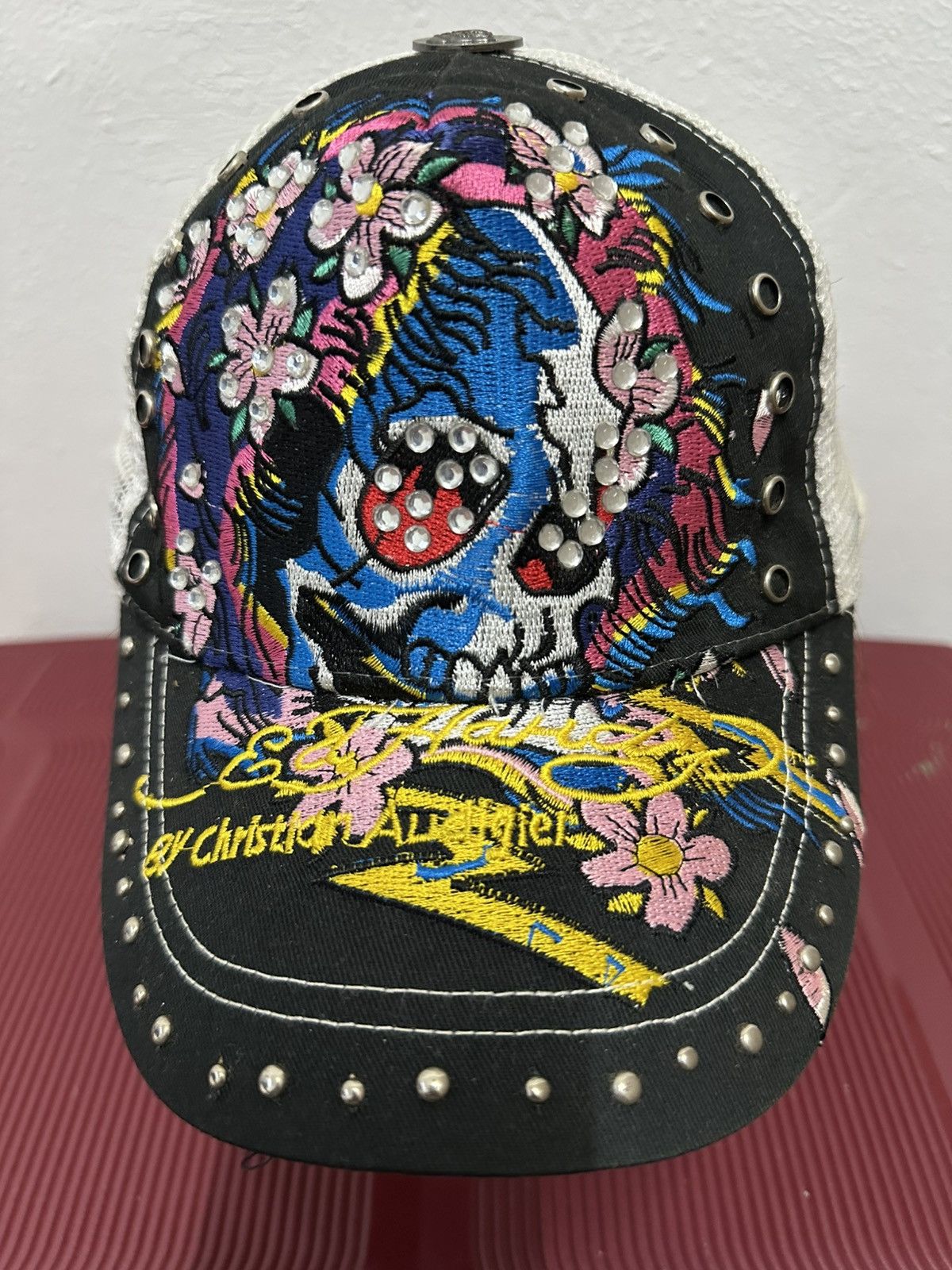 Ed Hardy Ed Hardy Cap by Christian Audigier Vintage Tattoo Size ONE SIZE - 5 Thumbnail