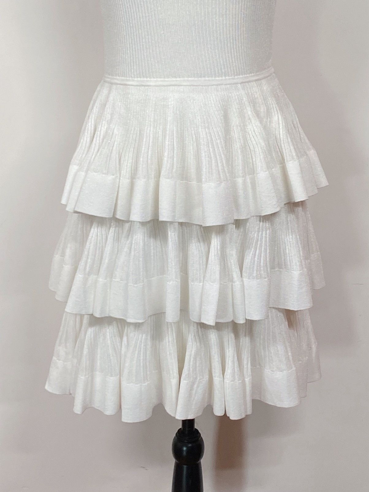 Zimmermann Zimmermann Crush Ruffled tiered minidress size 3/us size 10 Size L / US 10 / IT 46 - 4 Thumbnail