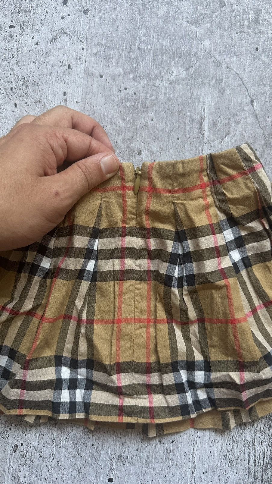 Burberry Kids Burberry Children Nova Check Skirt Size 6M Size 22" - 14 Thumbnail