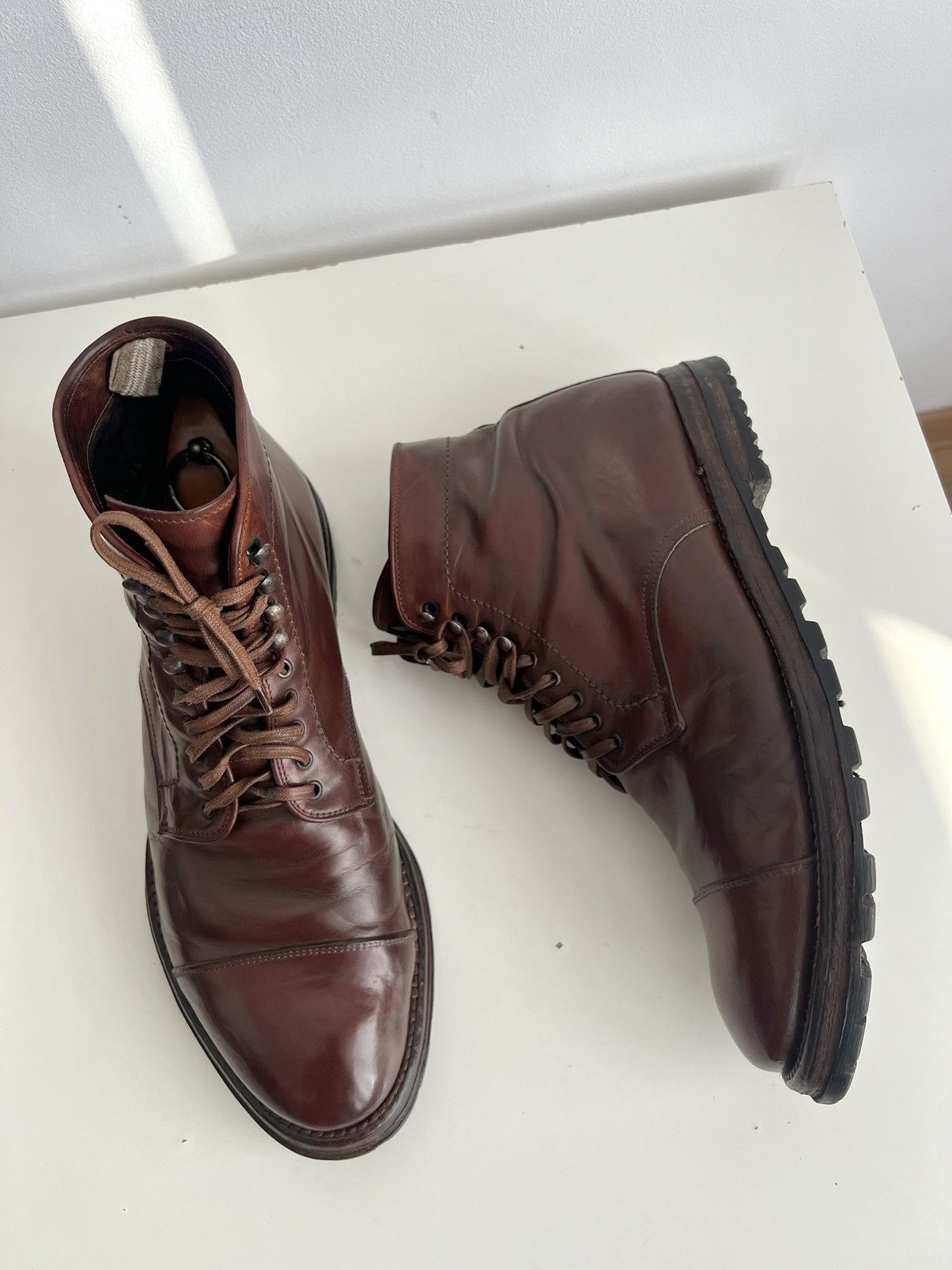 Marsell 🔥Officine Creative Komma Anatomia 16 Leather Boots Size US 11.5 / EU 44-45 - 9 Thumbnail