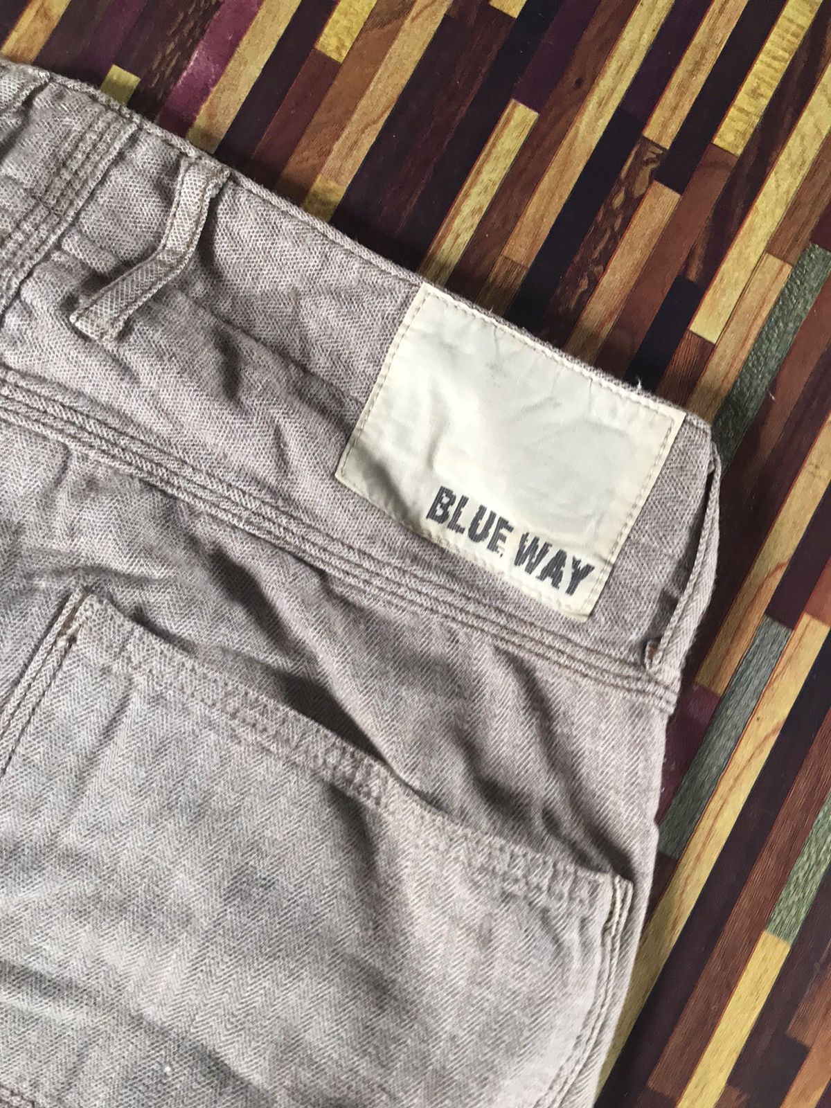 Blue Blue Japan × Vintage VTG BLUE WAY PANTS Size US 32 / EU 48 - 14 Thumbnail