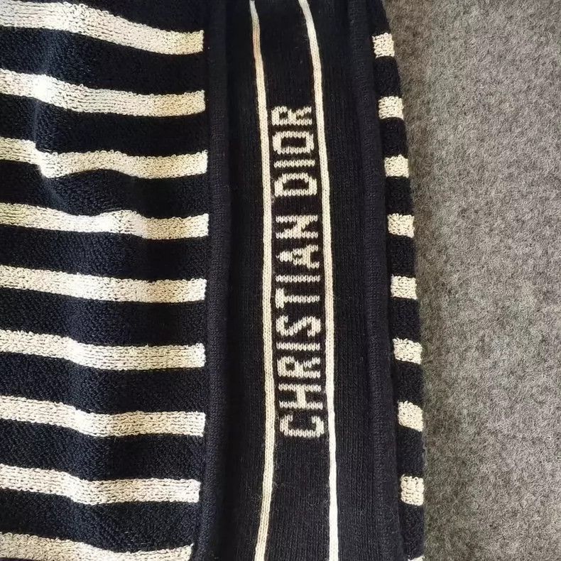Dior Dior Blue White Striped Knit Shorts-2506 Size US 40 / EU 56 - 5 Thumbnail