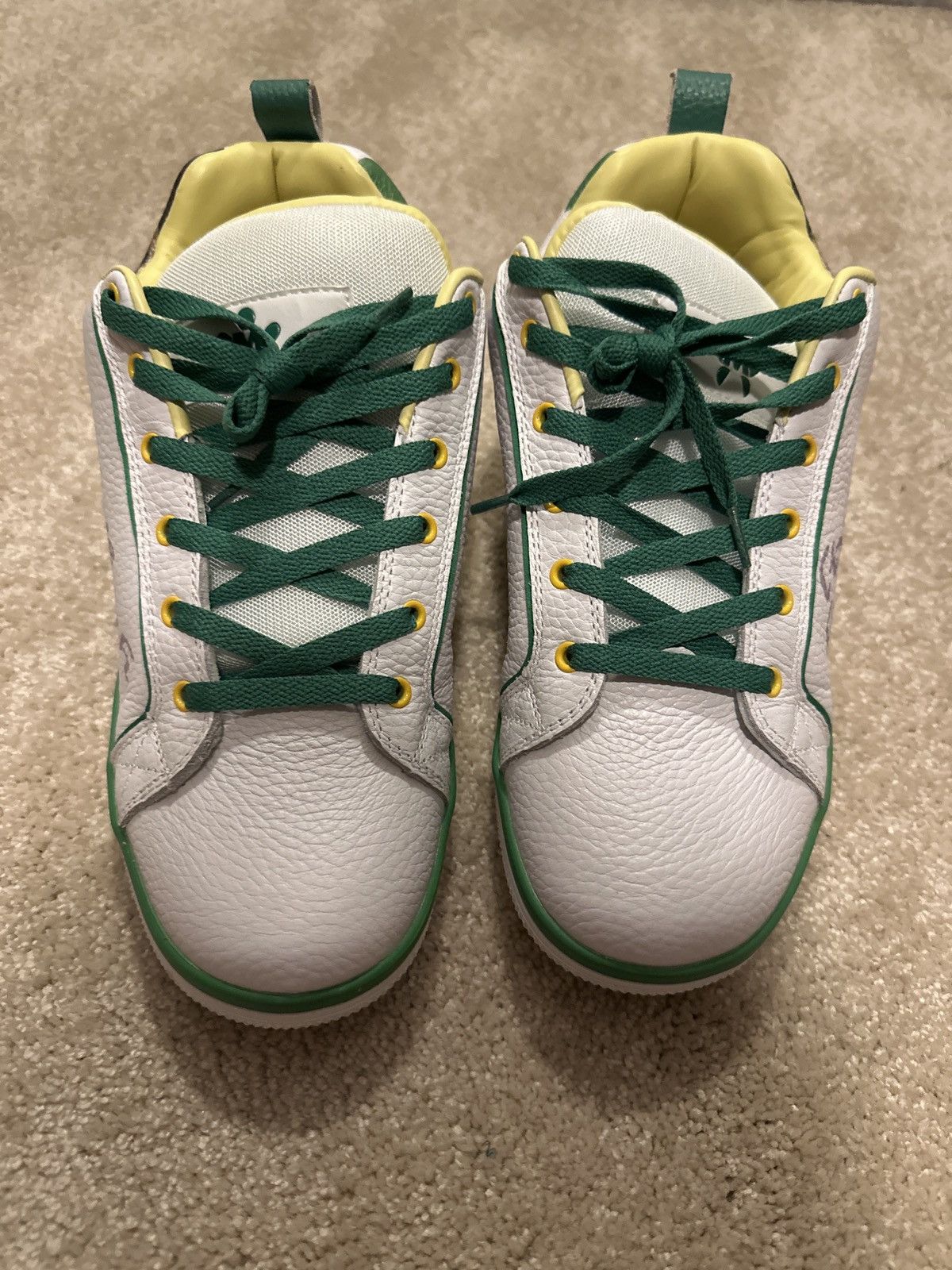 Asspizza Haunted Starbucks HS Spongebob Live Laugh Love Shoes Size US 11 / EU 44 - 4 Thumbnail