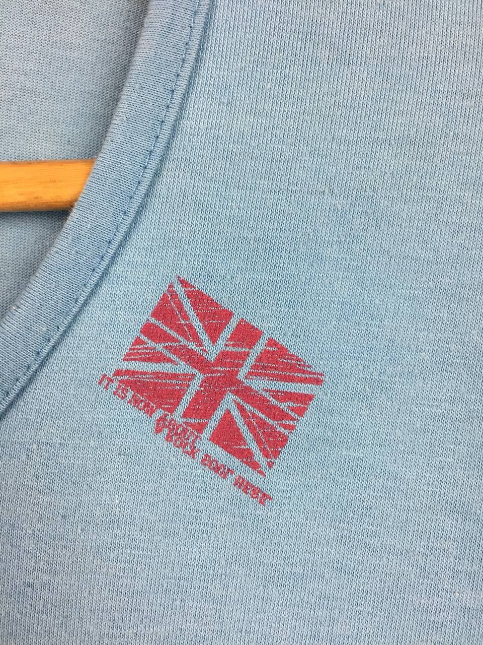PPFM Vtg PPFM Japanese Brand Union Jack Long Sleeve Tee Size US M / EU 48-50 / 2 - 4 Thumbnail