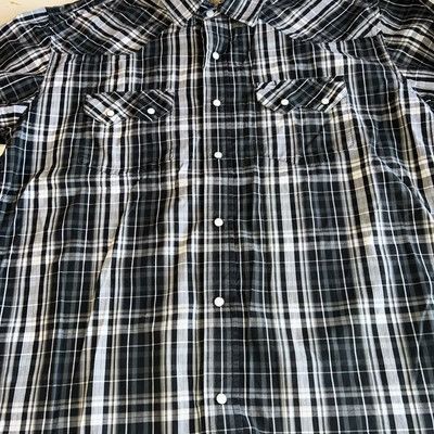Other Cowboy Legend Shirt Men's XL Black Long Sleeve Pearl Snap Co Size US XL / EU 56 / 4 - 2 Thumbnail