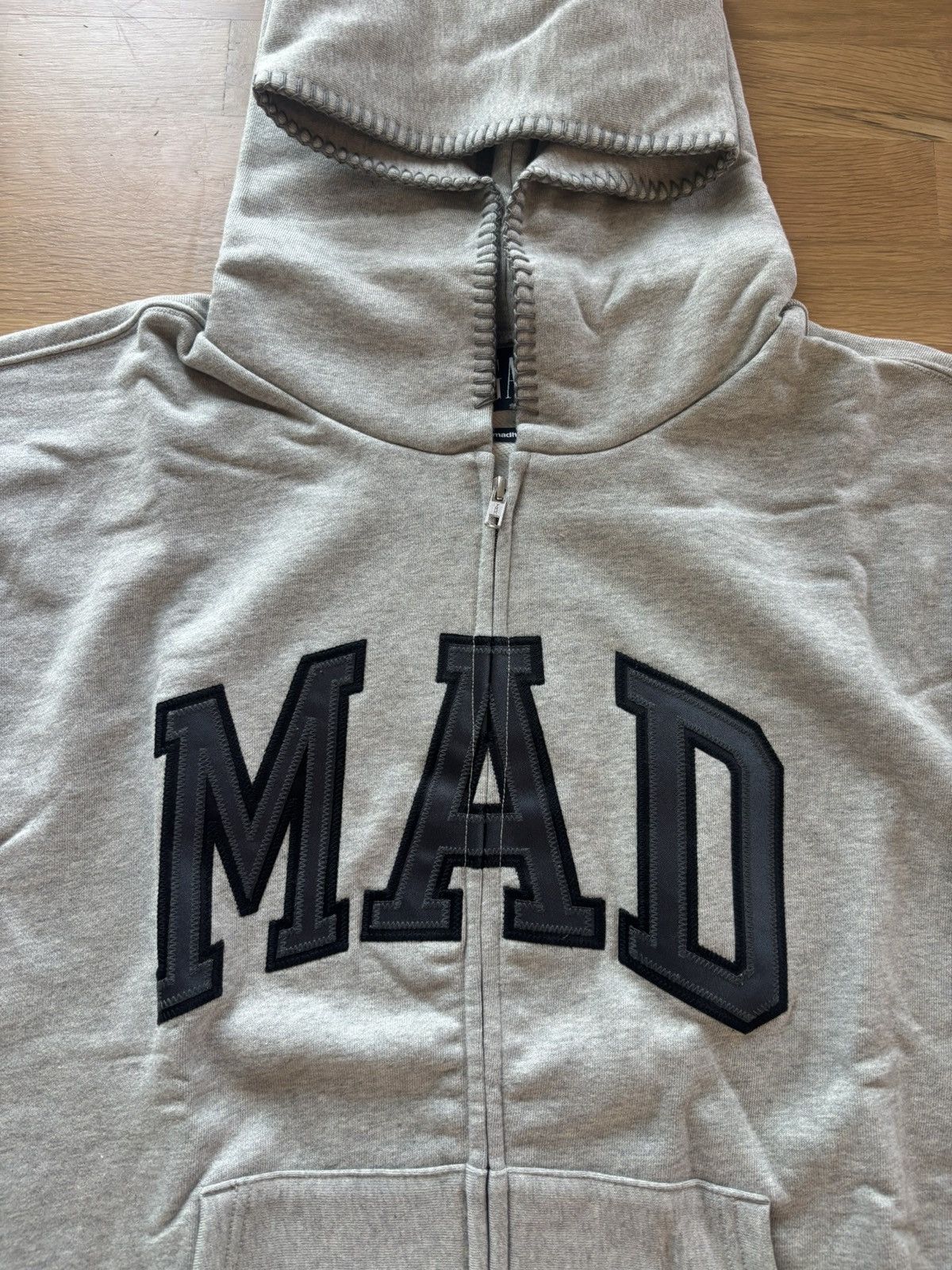 Gap × Madhappy Gap x MadHappy Gray Mad Logo Hoodie Size US XXL / EU 58 / 5 - 4 Thumbnail