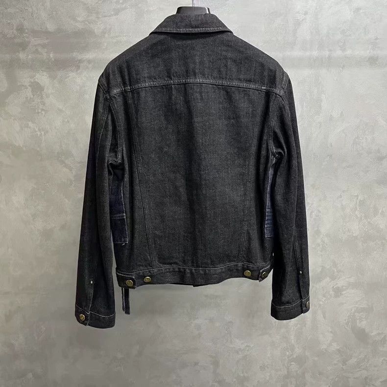 Louis Vuitton Louis Vuitton Louis Vuitton Black Denim Jacket with Bow-25 Size US M / EU 48-50 / 2 - 5 Thumbnail