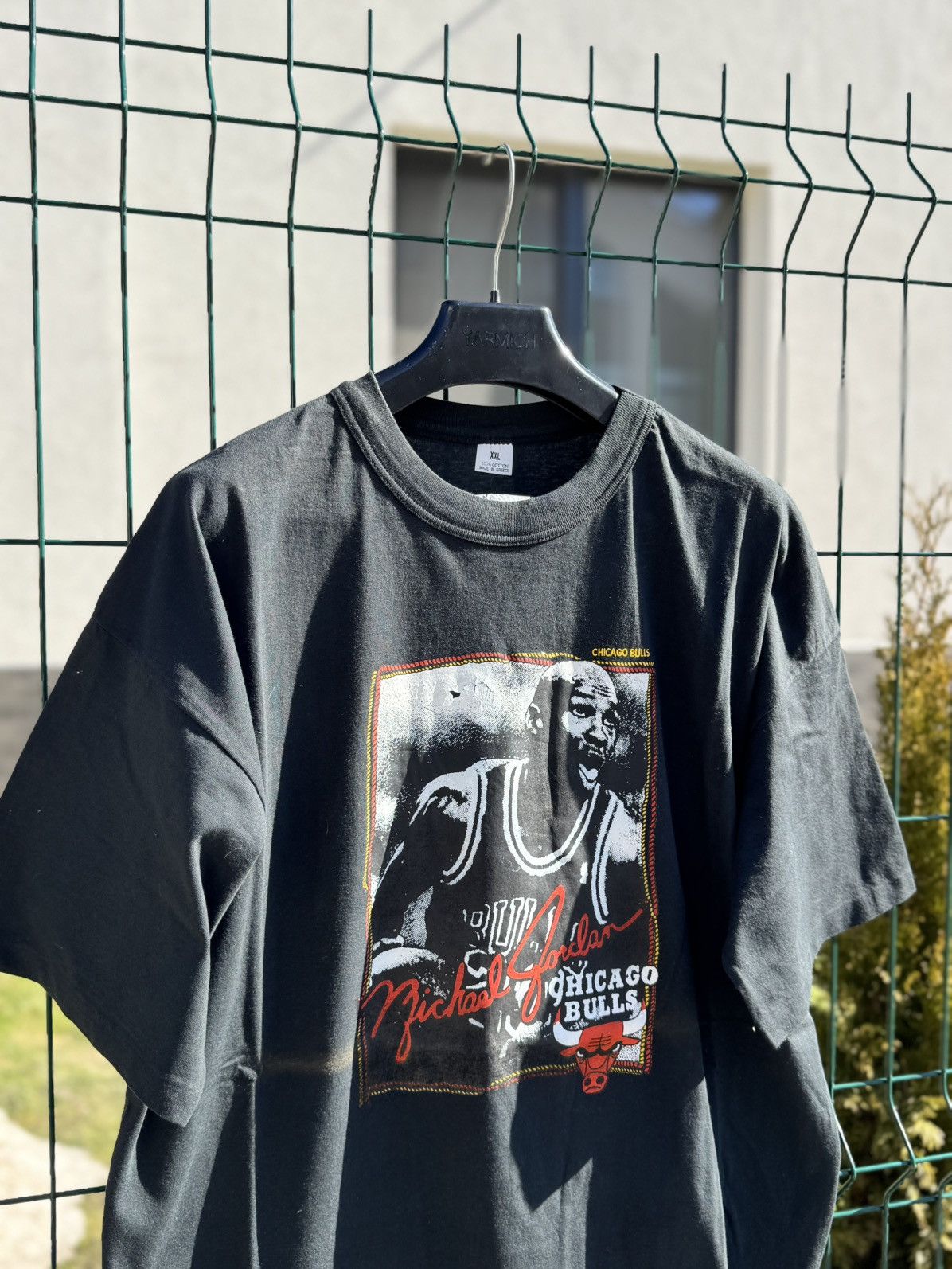 Vintage Vintage 90s Chicago Bulls Michael Jordan Tee Single Stitch Size US XL / EU 56 / 4 - 2 Thumbnail