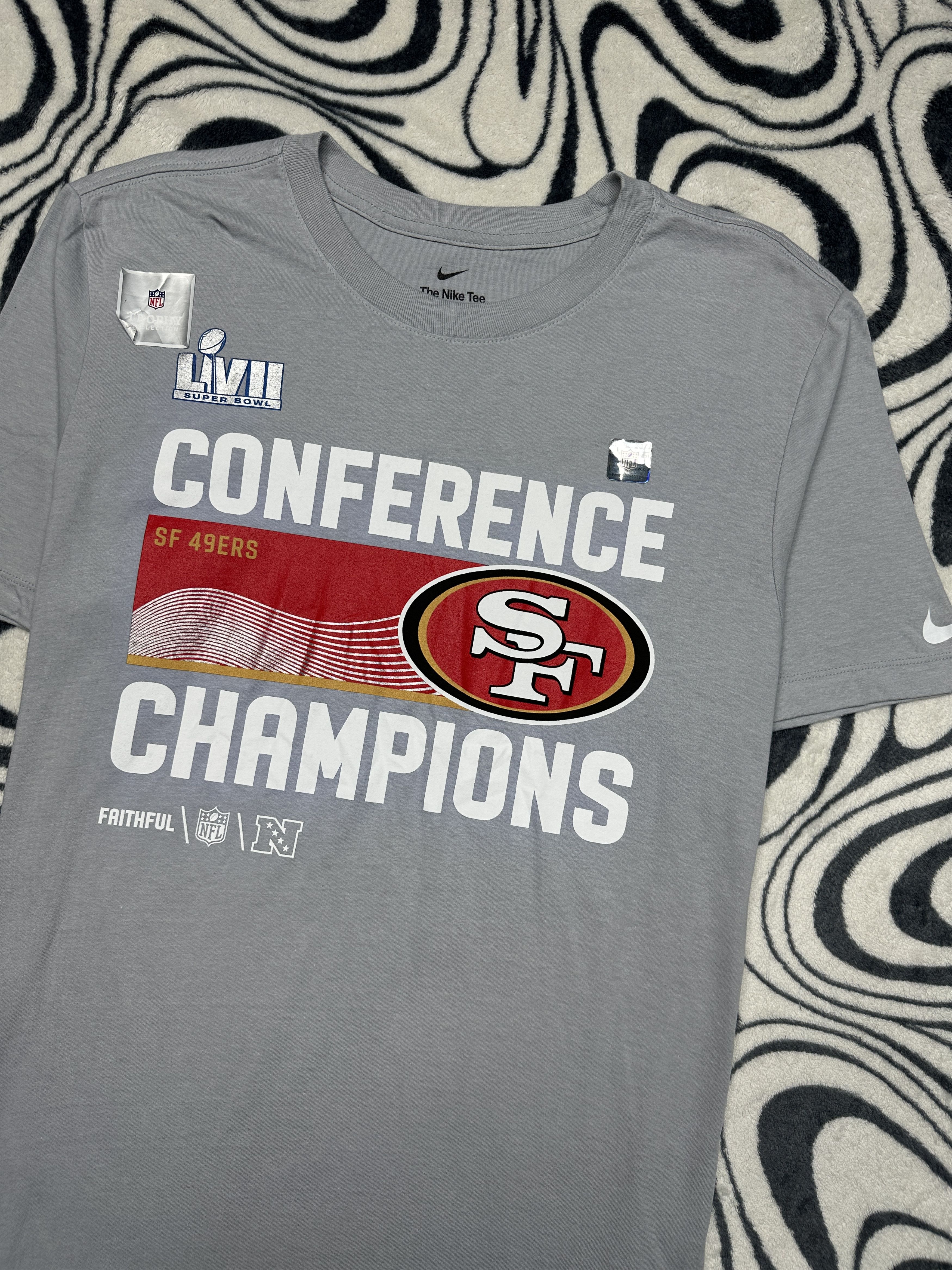 Nike Nike San Francisco 49ers Conference Champions T-Shirt Size US M / EU 48-50 / 2 - 2 Thumbnail