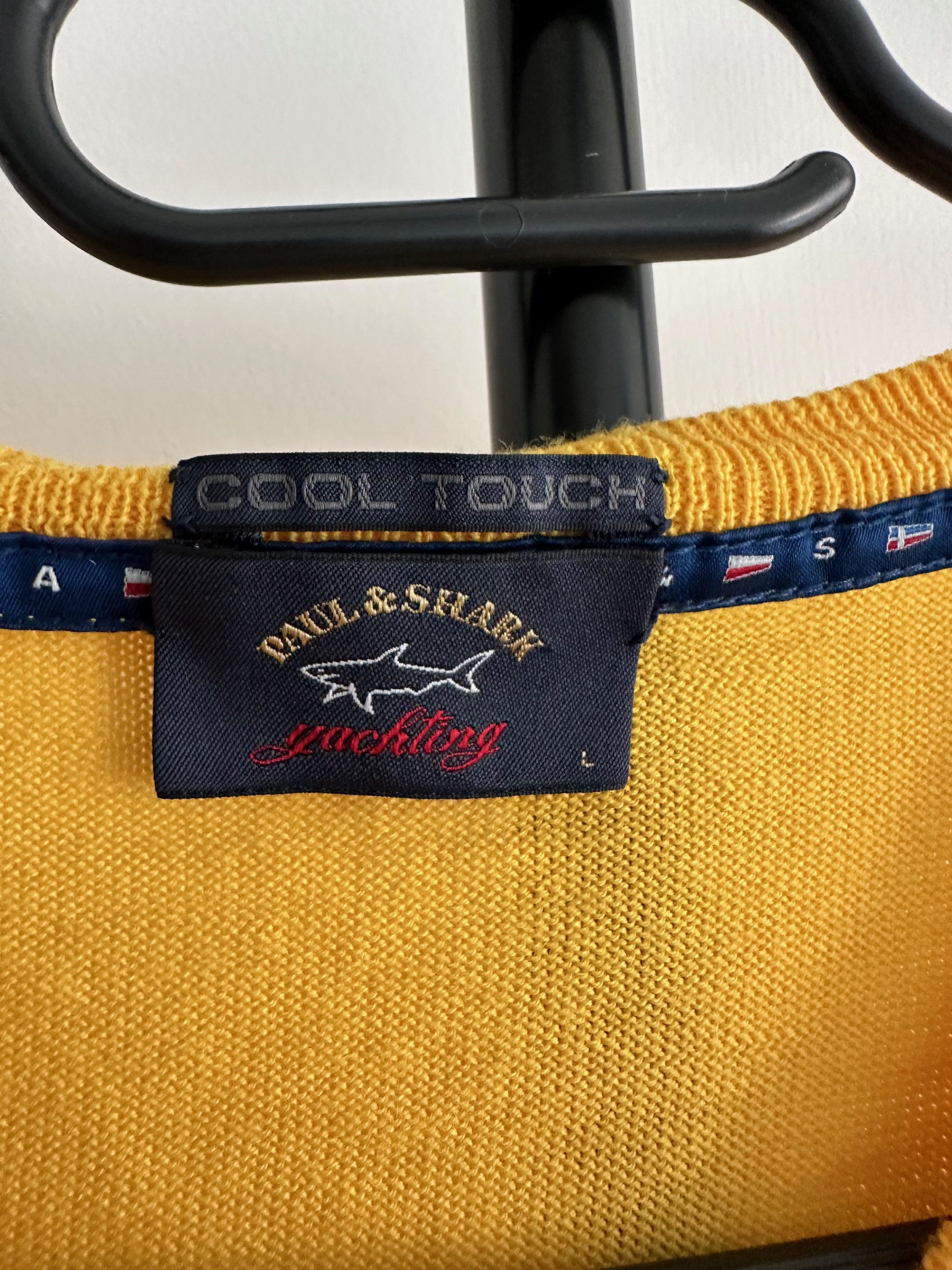 Paul & Shark Paul&Shark Cool Touch v neck 100% Wool Sweater Jumper Size US M / EU 48-50 / 2 - 5 Thumbnail
