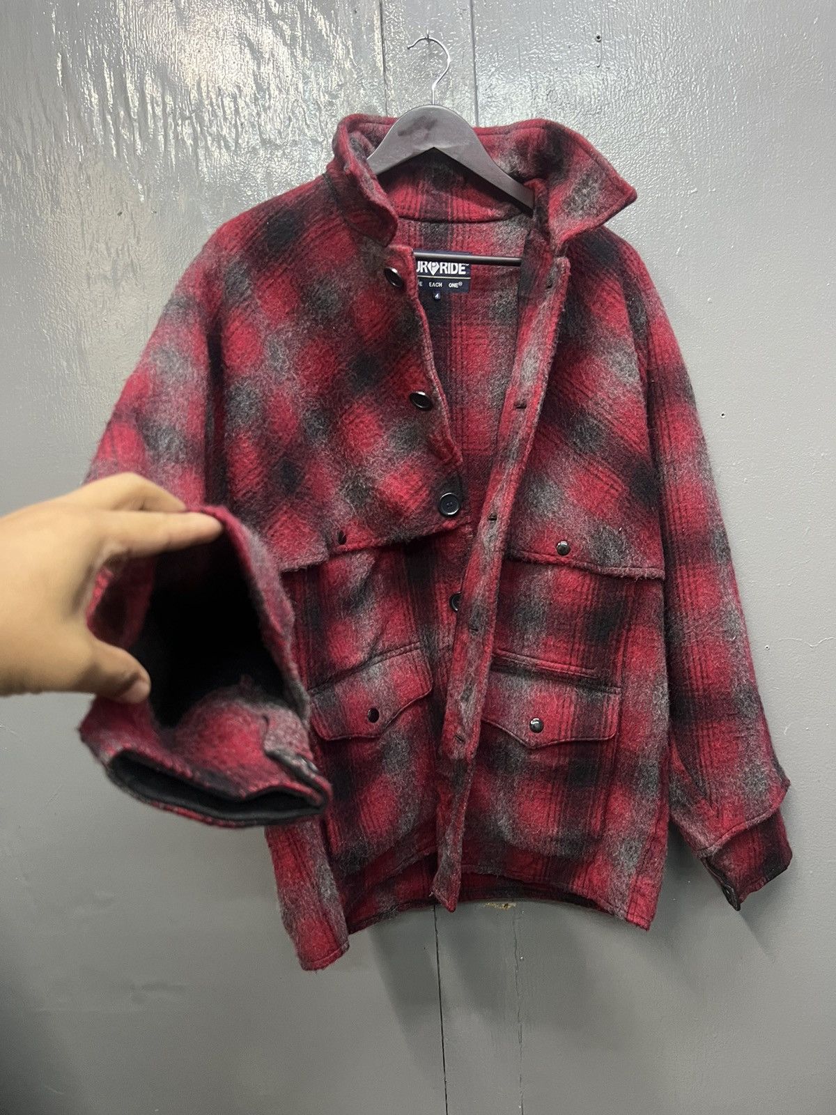 Vintage Vintage Our Pride Wool Plaid Tartan Jacket Size US M / EU 48-50 / 2 - 8 Thumbnail
