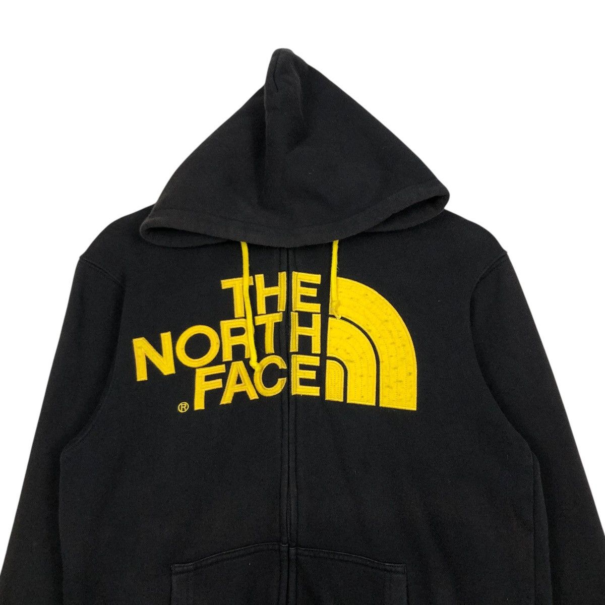 The North Face 🔥VINTAGE ZIPPER HOODIE THE NORTH FACE SPELL OUT BIG LOGO Size US M / EU 48-50 / 2 - 5 Thumbnail