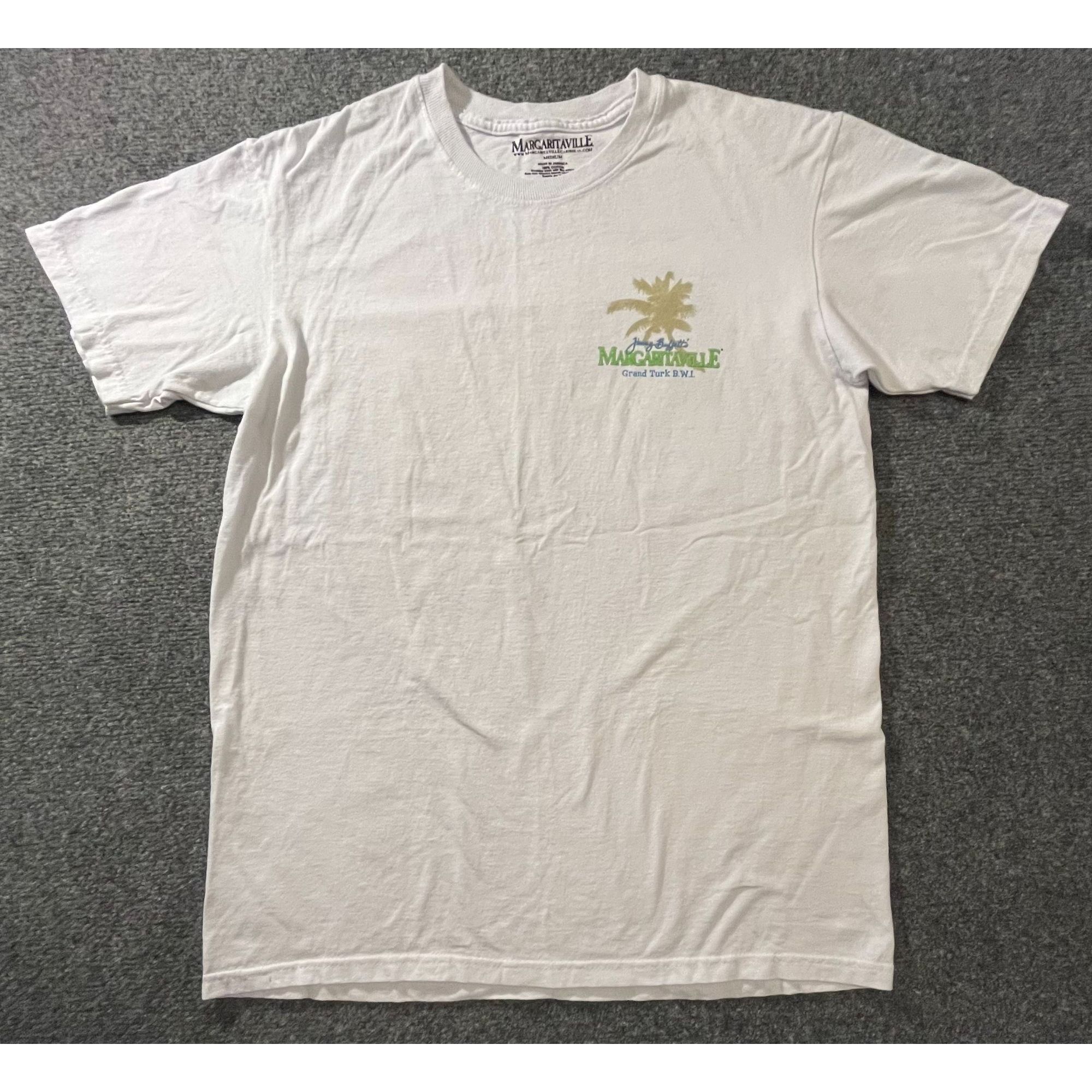 Gildan margaritaville shirt size medium white grand turk jimmy buff Size US M / EU 48-50 / 2 - 4 Thumbnail