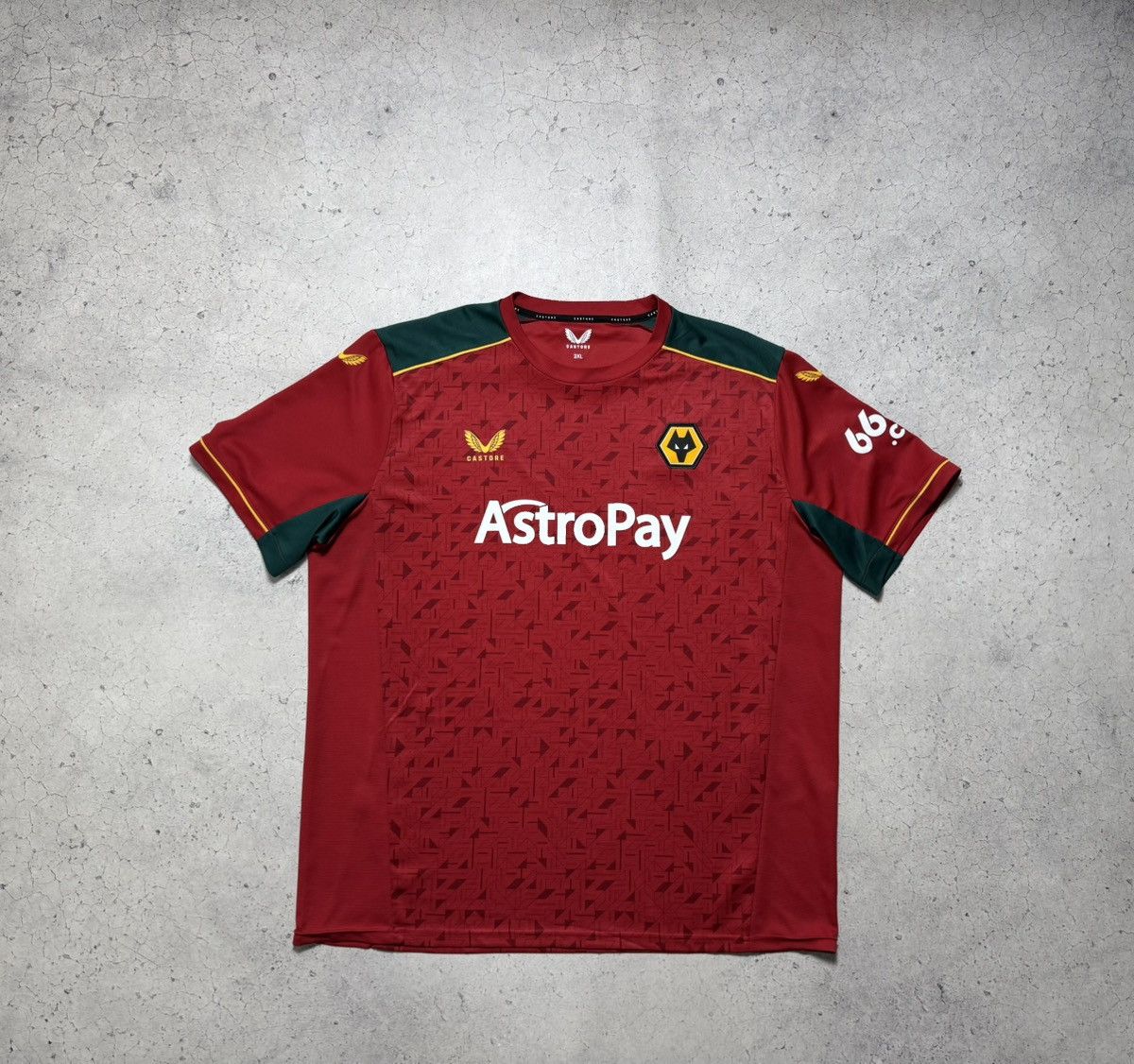 Castore Castore FC Wolverhampton 2023/2024 Soccer Jersey Size US XXL / EU 58 / 5 - 1 Thumbnail