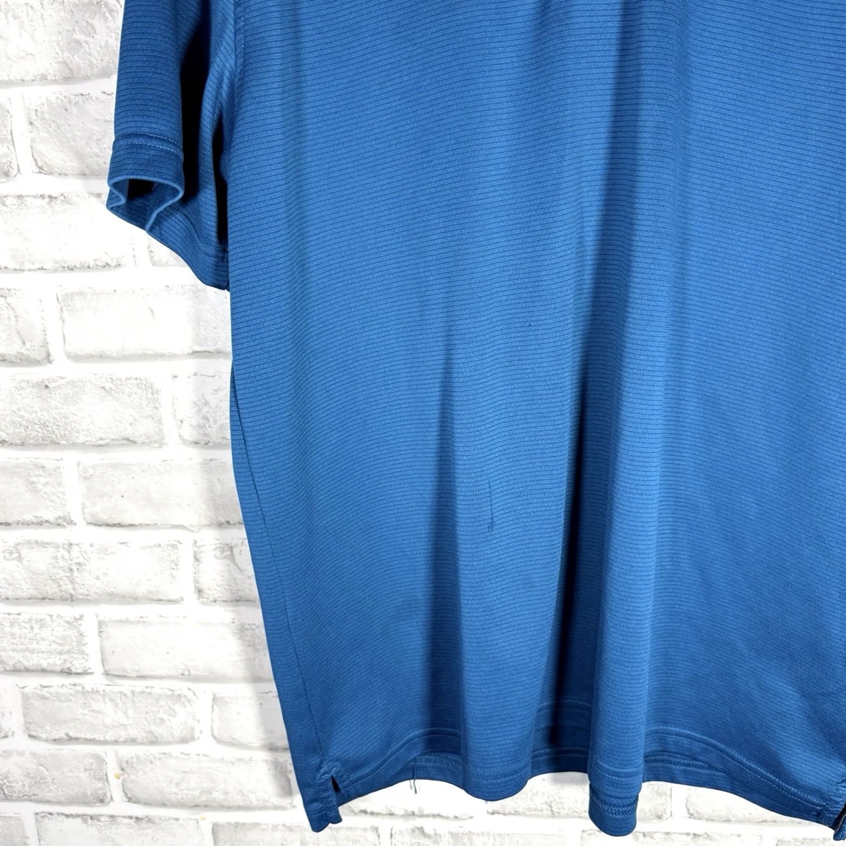 Under Armour Under Armour Polo Shirt Mens 2XL Blue Athletic Loose Short Sleeve Shirt Size US XXL / EU 58 / 5 - 3 Thumbnail
