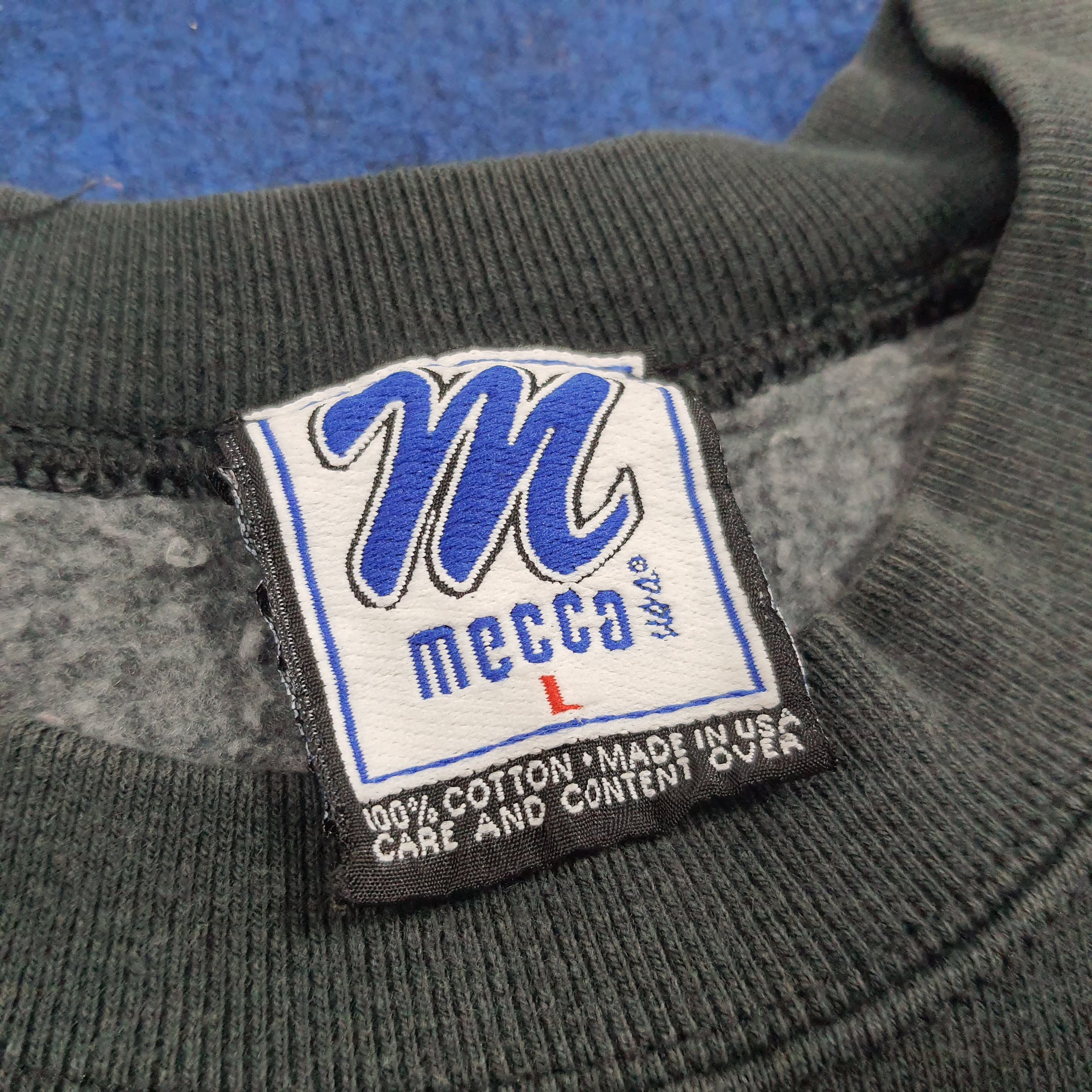 Mecca × Vintage Vintage 18M Mecca Streetwear Sweatshirt Size US L / EU 52-54 / 3 - 5 Thumbnail