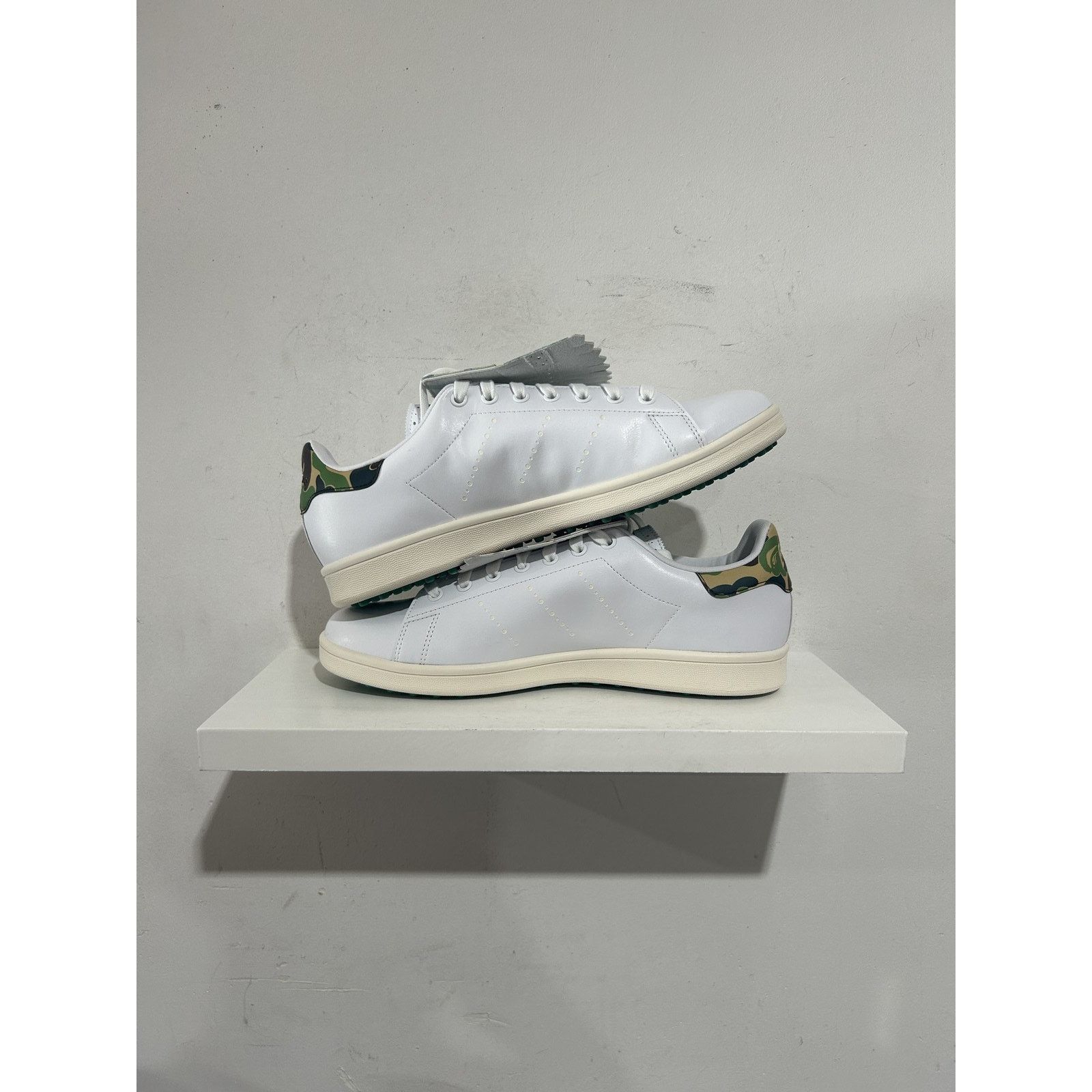 Adidas ADIDAS STAN SMITH GOLF BAPE 30TH ANNIVERSARY SIZE 11 NEW Size US 11 / EU 44 - 2 Thumbnail