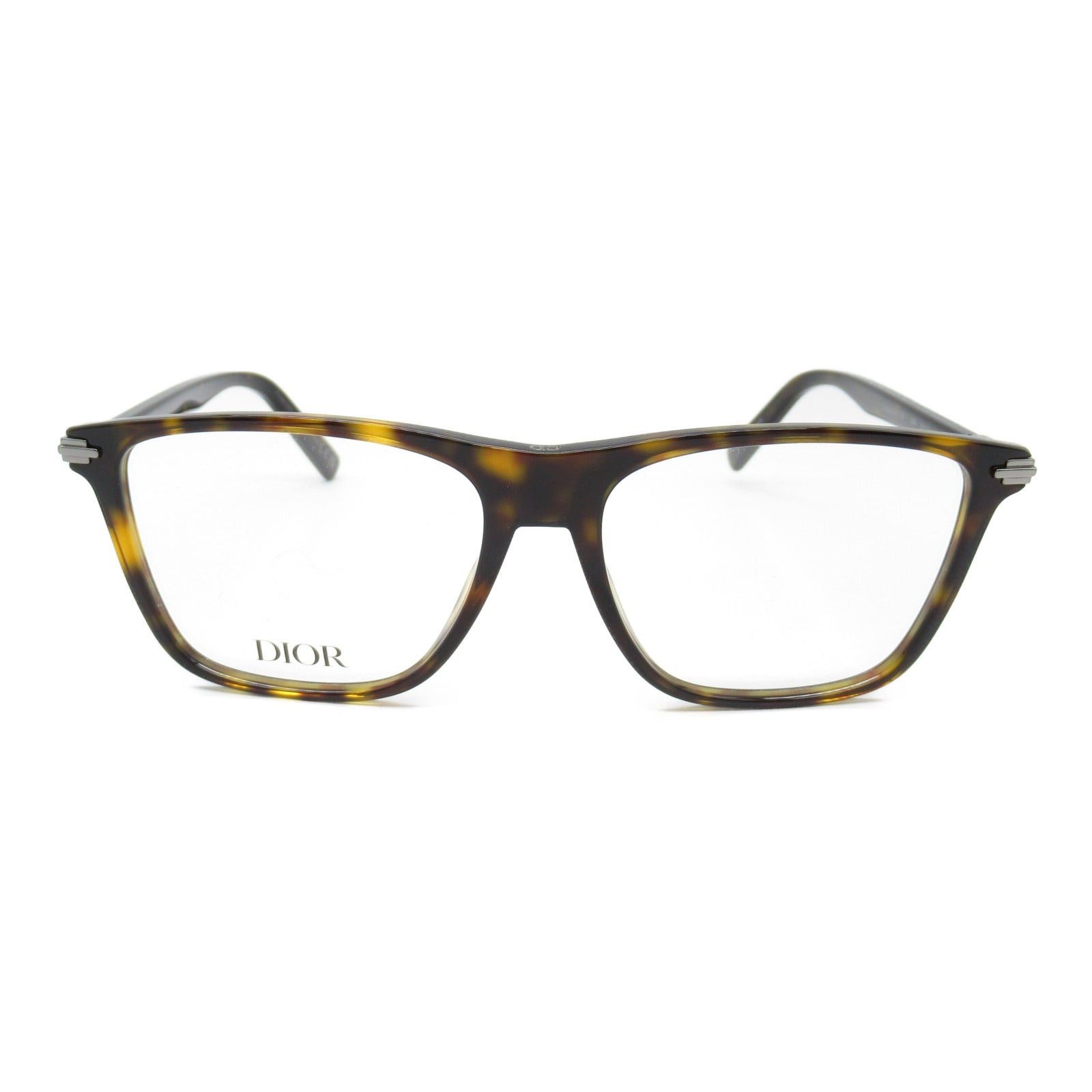 Dior Dior Fake Glasses Others Brown Tortoiseshell Pattern Size ONE SIZE - 1 Thumbnail