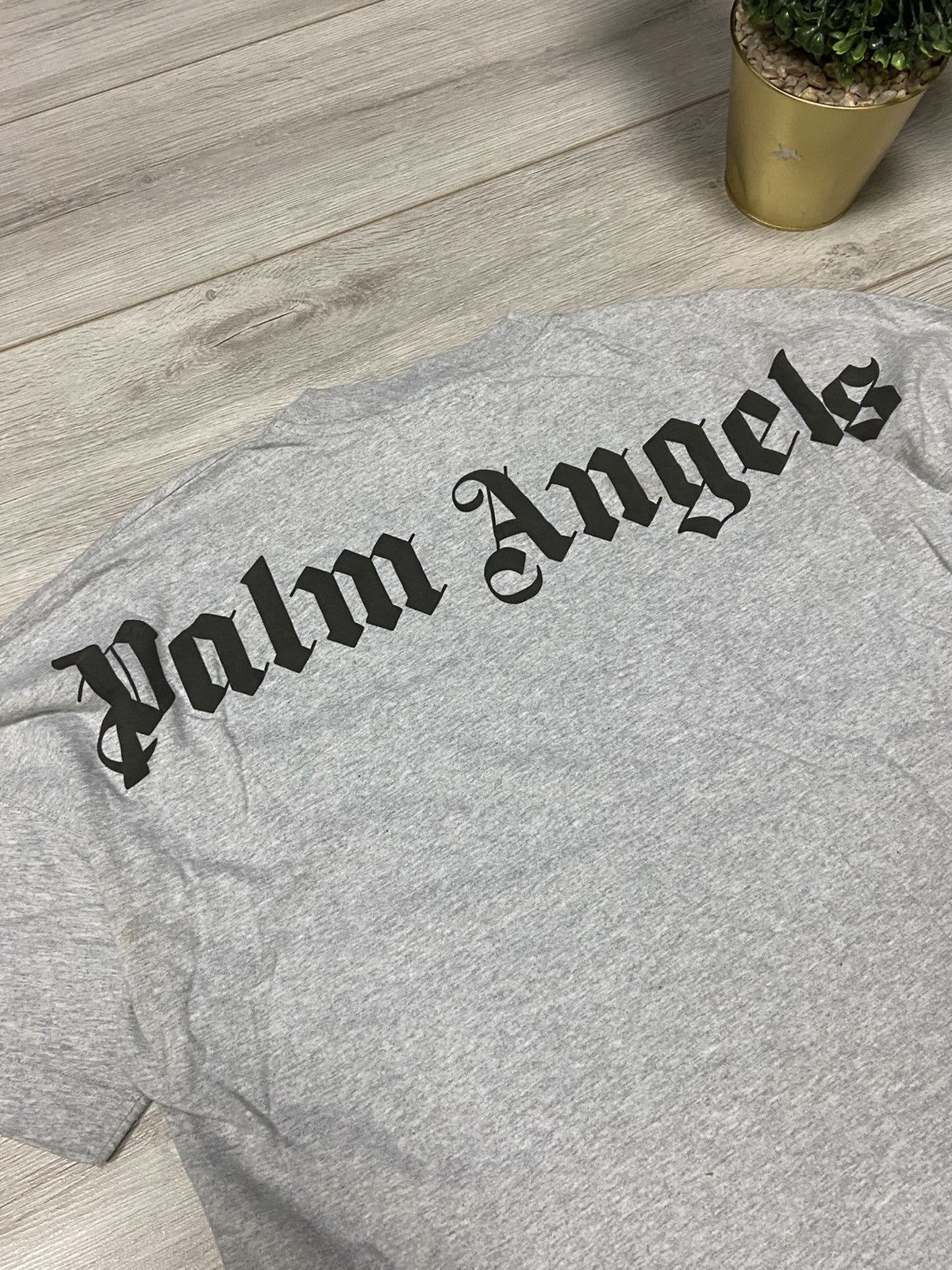 Palm Angels Palm Angels spell out big logo t-shirt Size US M / EU 48-50 / 2 - 6 Thumbnail