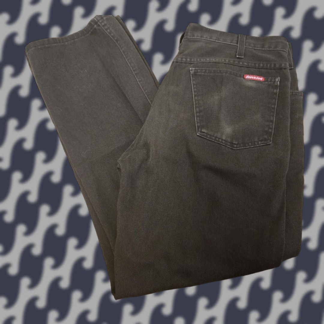 Dickies Dickies Jeans Mens 36x32 Brown Workwear 5 Pocket Straight Pants Durable Twill Size US 36 / EU 52 - 1 Thumbnail