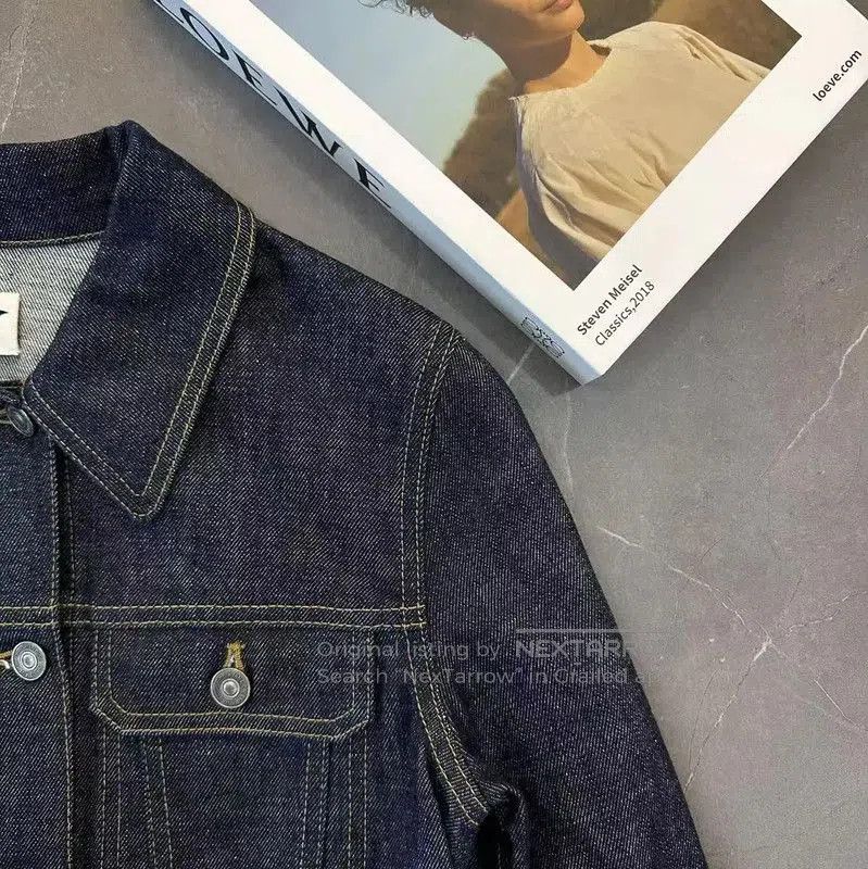 Dior Dior Women's Cropped Denim Jacket for Spring Autumn . Size M / US 6-8 / IT 42-44 - 5 Thumbnail