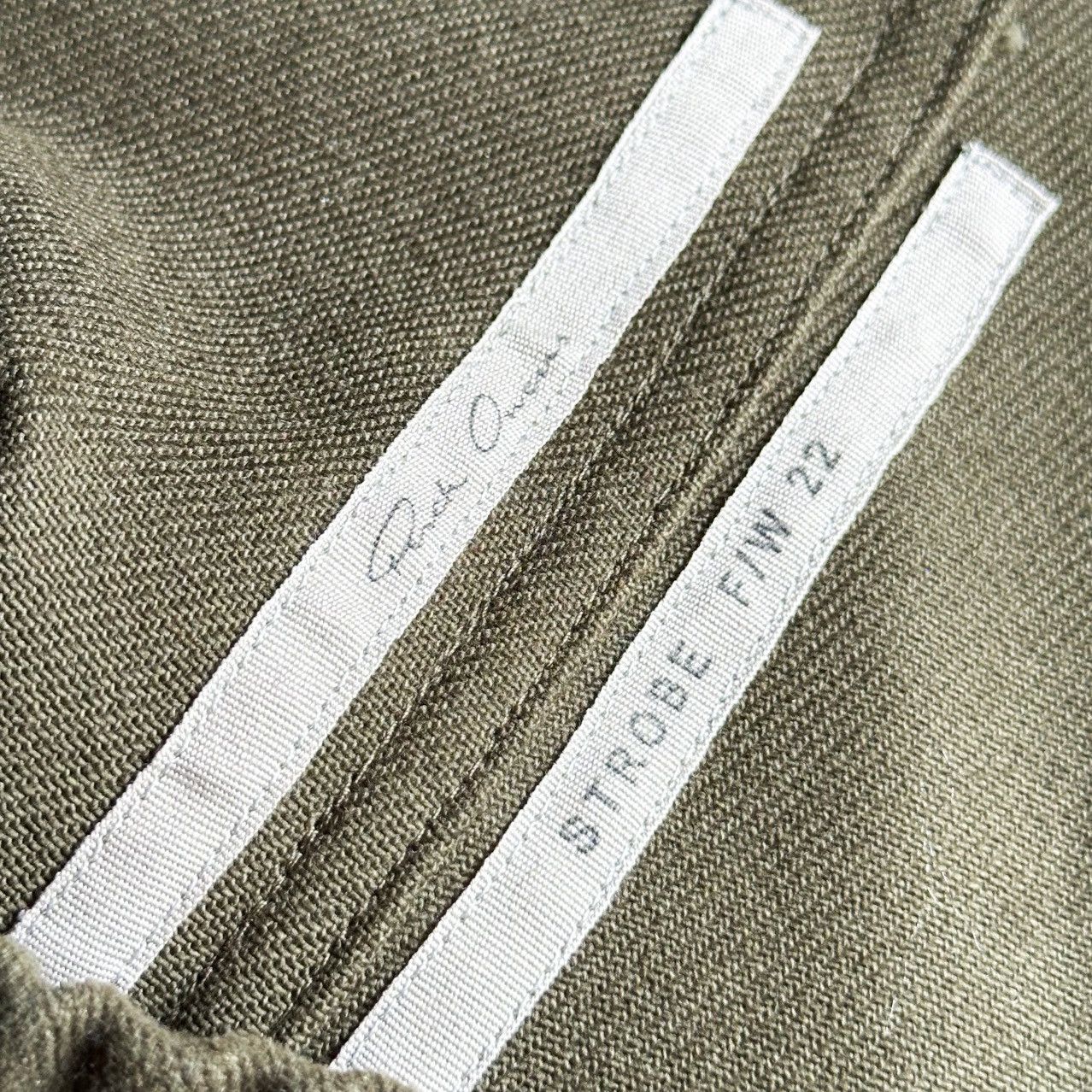 Rick Owens FW22 “STROBE” GETH BELA Wide Leg Trousers Size US 32 / EU 48 - 5 Thumbnail