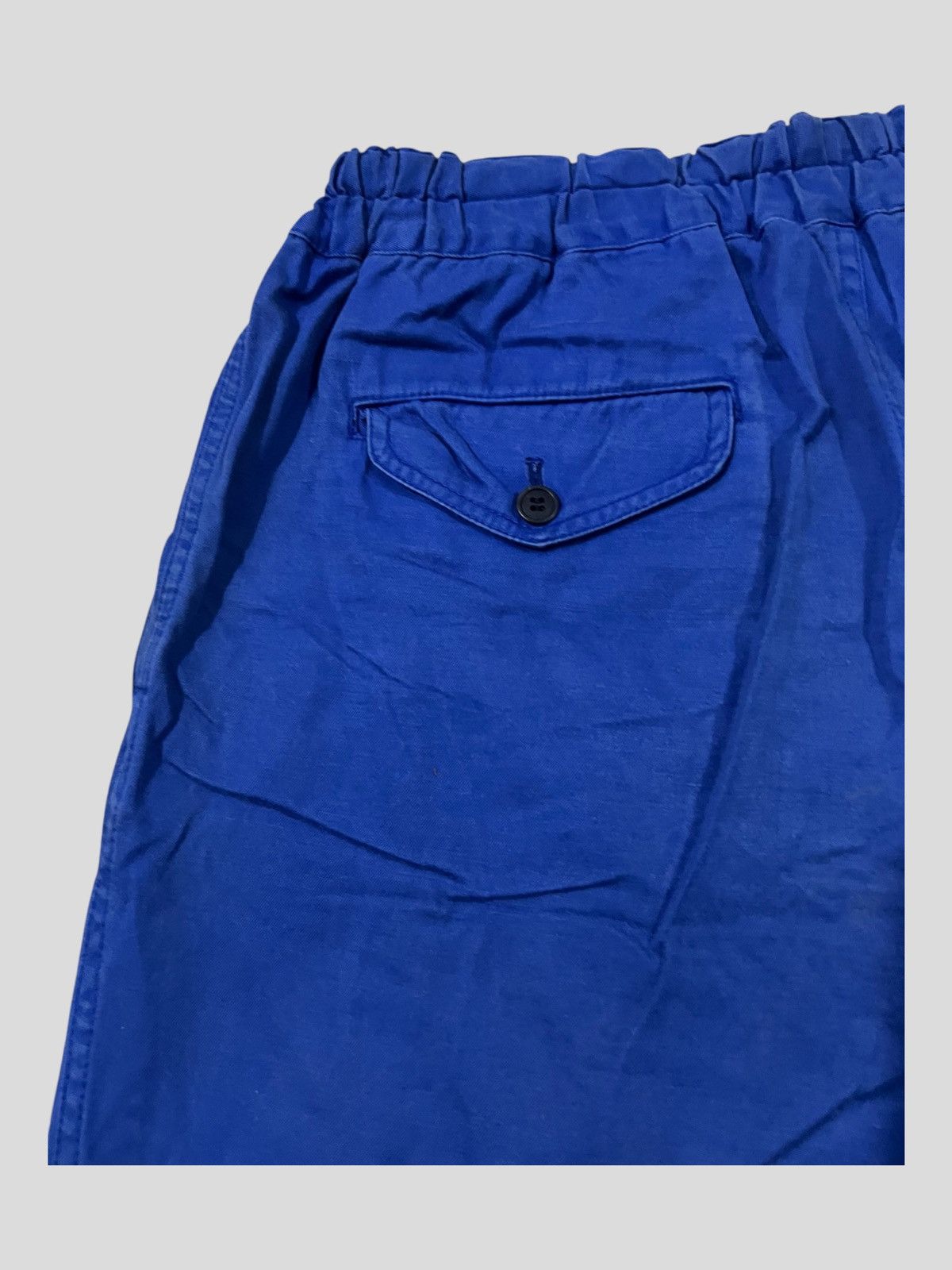 Comme des Garcons Homme Plus ADCHIVE AW97 Homme Plus Drawstring Blue Trousers Pants Size US 32 / EU 48 - 6 Thumbnail
