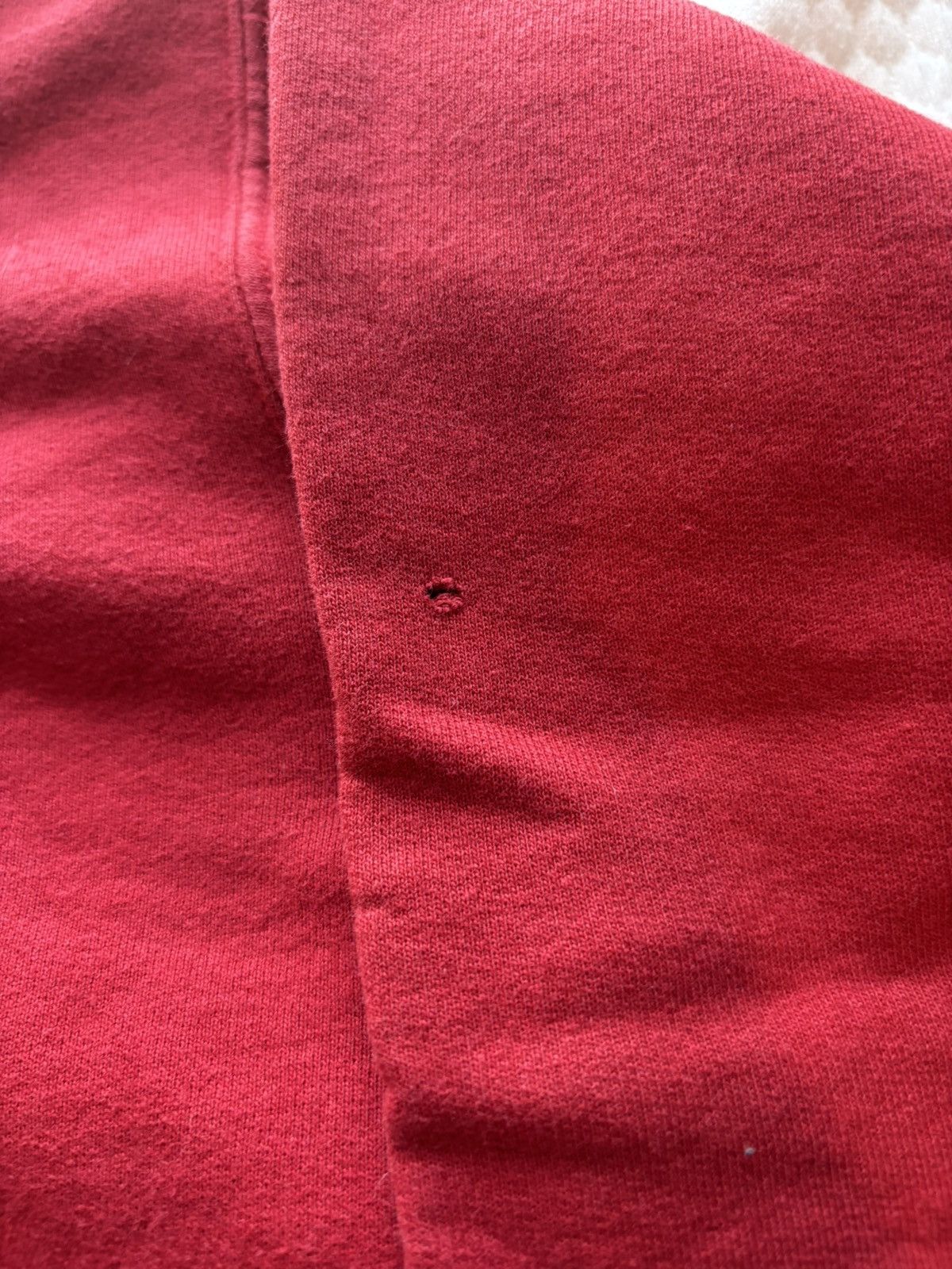 Hanes × Vintage Vintage Red plain hanes crewneck Size US S / EU 44-46 / 1 - 4 Thumbnail