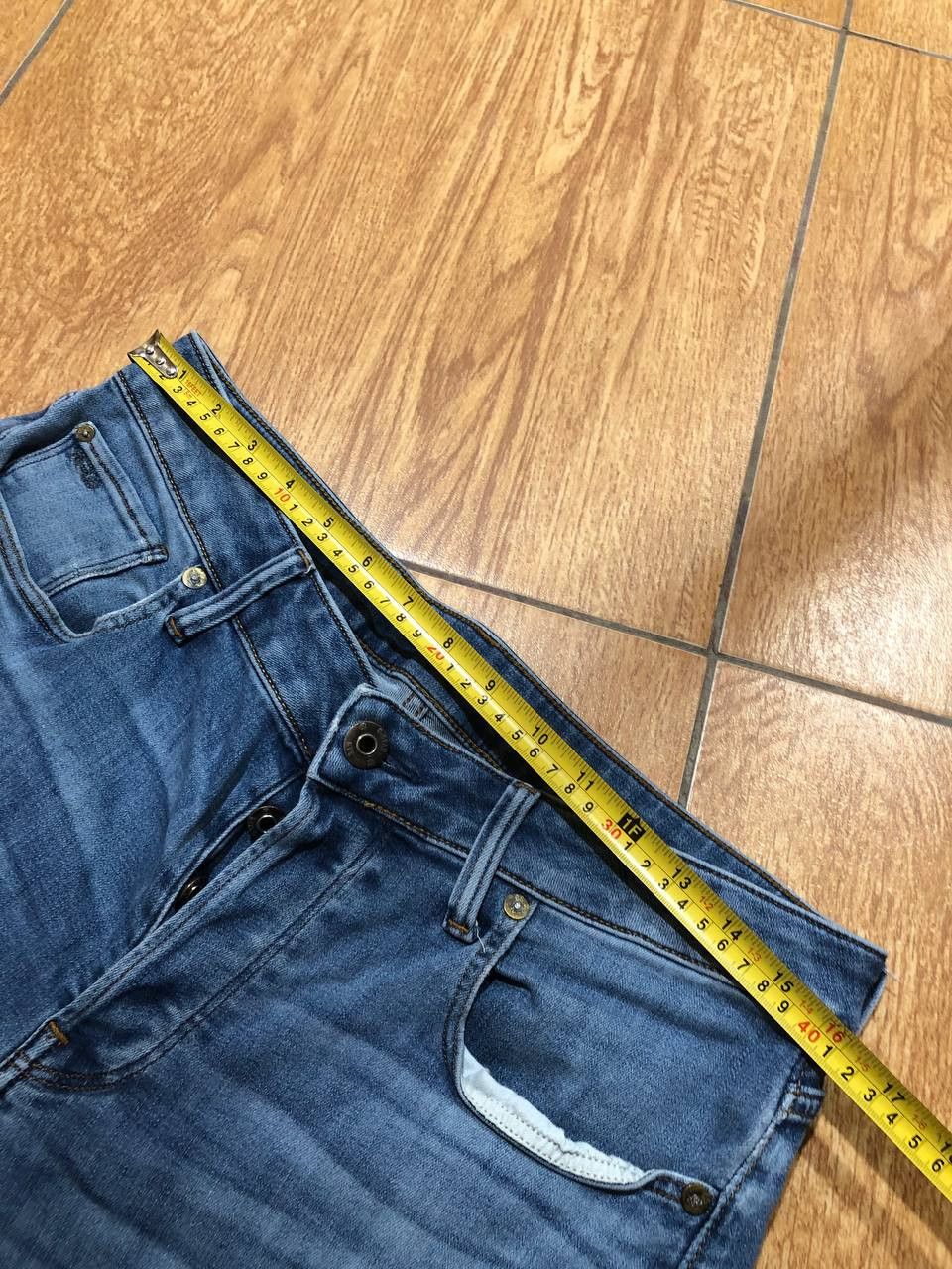 G-Star G-Star RAW 3301 Slim Jeans Denim Designer Straight Pants Size US 32 / EU 48 - 12 Thumbnail